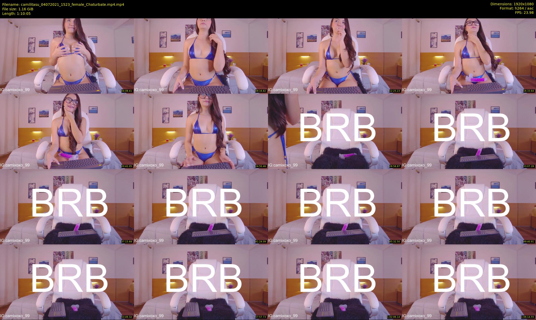 camilitasu — 71 minute Chaturbate female cam show recording, 1080p, Jul 4, 2021