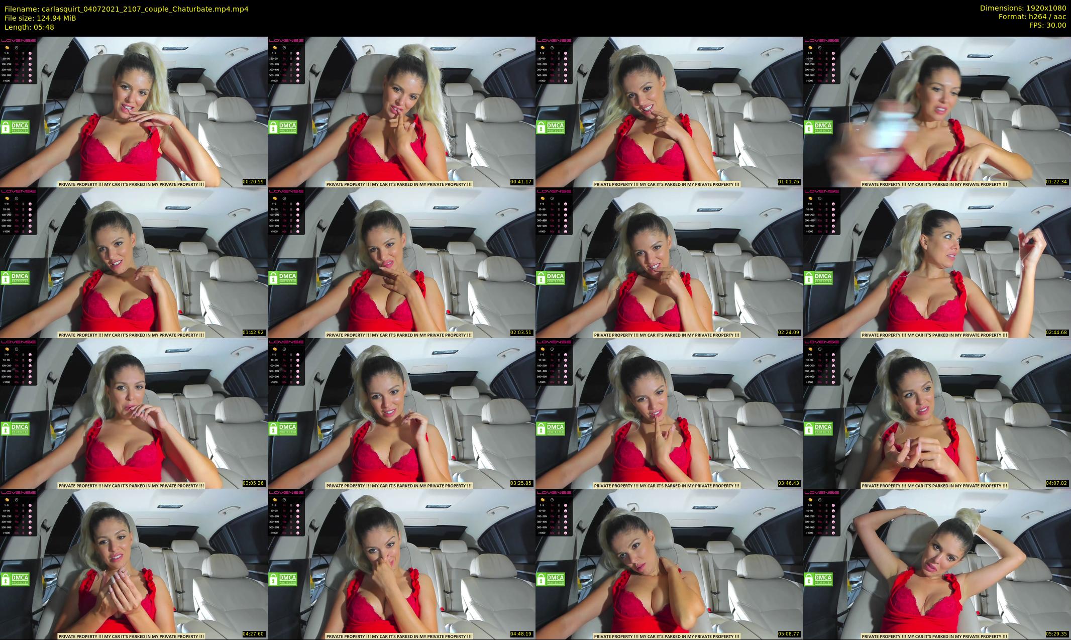 carlasquirt — 6 minute Chaturbate female cam show recording, 1080p, Jul 4, 2021