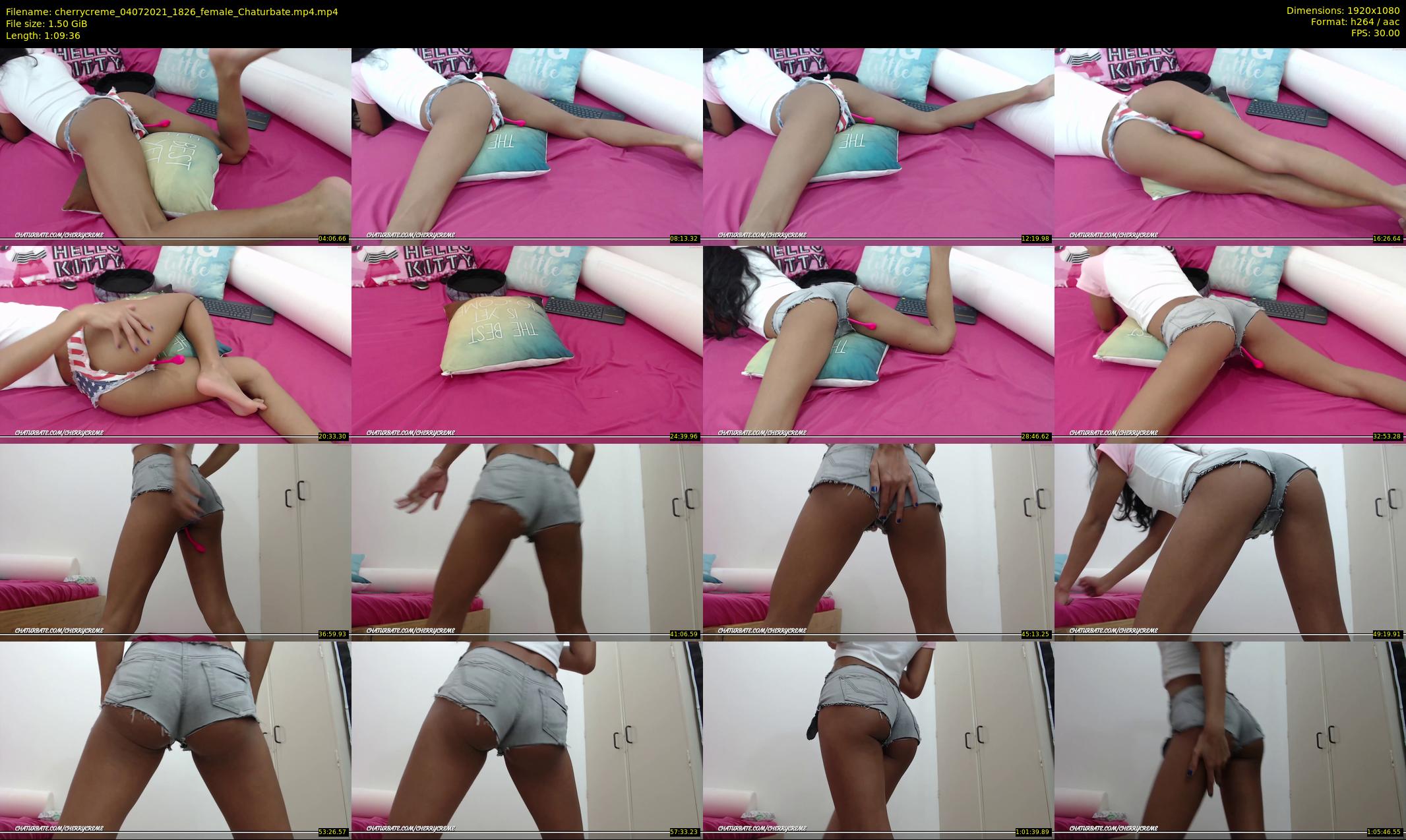 cherrycreme — 70 minute Chaturbate female cam show recording, 1080p, Jul 4, 2021