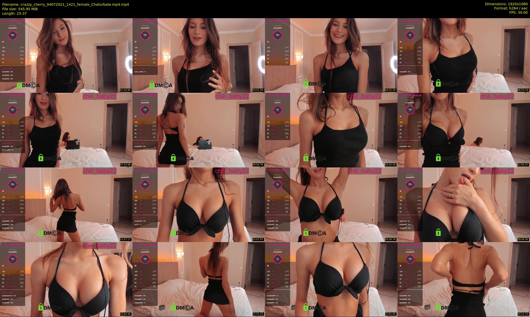 crazzy_cherry — 26 minute Chaturbate female cam show recording, 1080p, Jul 4, 2021