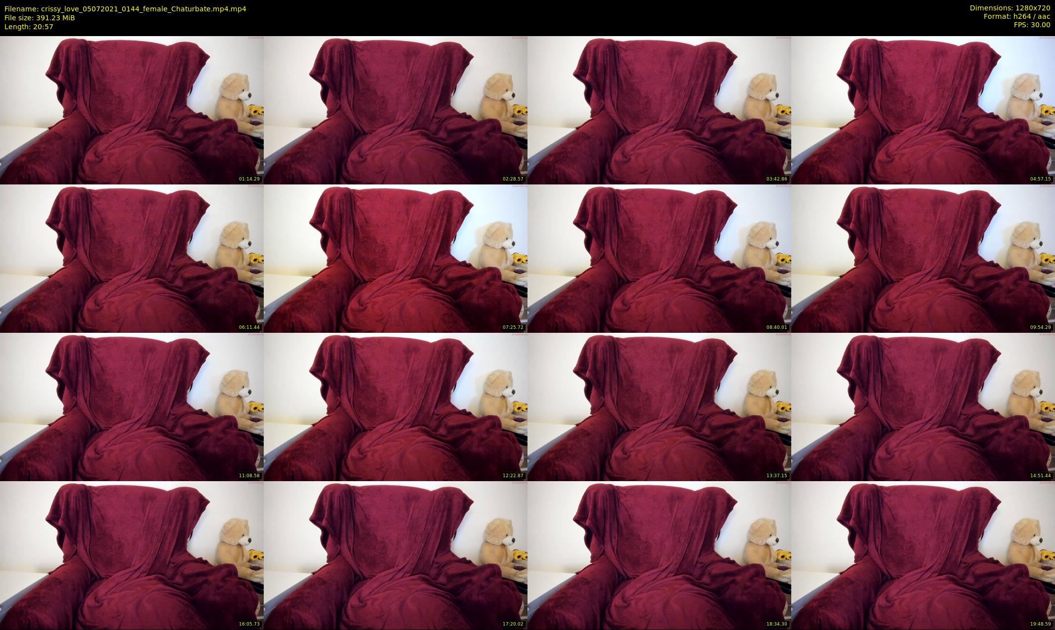 crissy_love — 21 minute Chaturbate female cam show recording, 720p, Jul 5, 2021