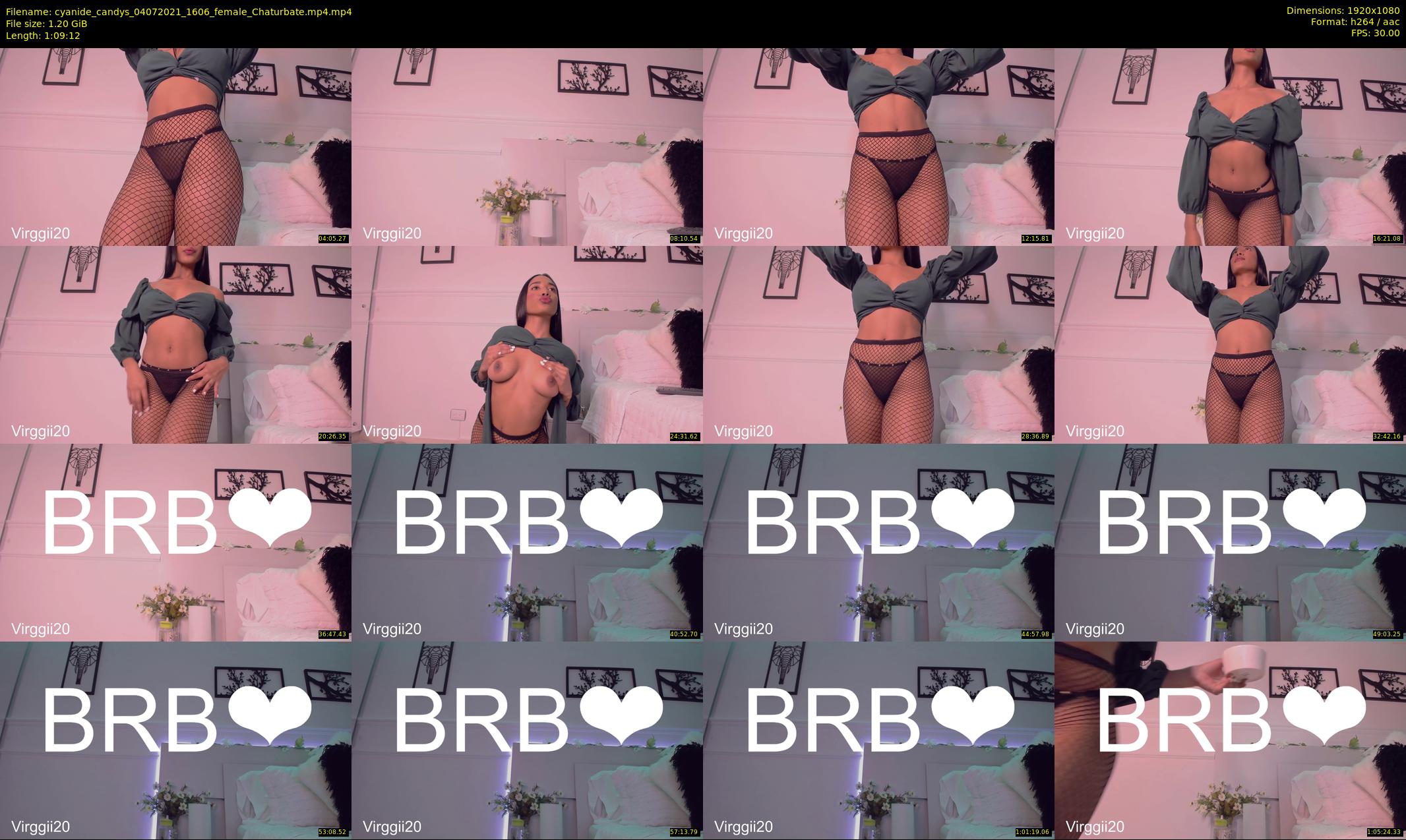 cyanide_candys — 70 minute Chaturbate female cam show recording, 1080p, Jul 4, 2021