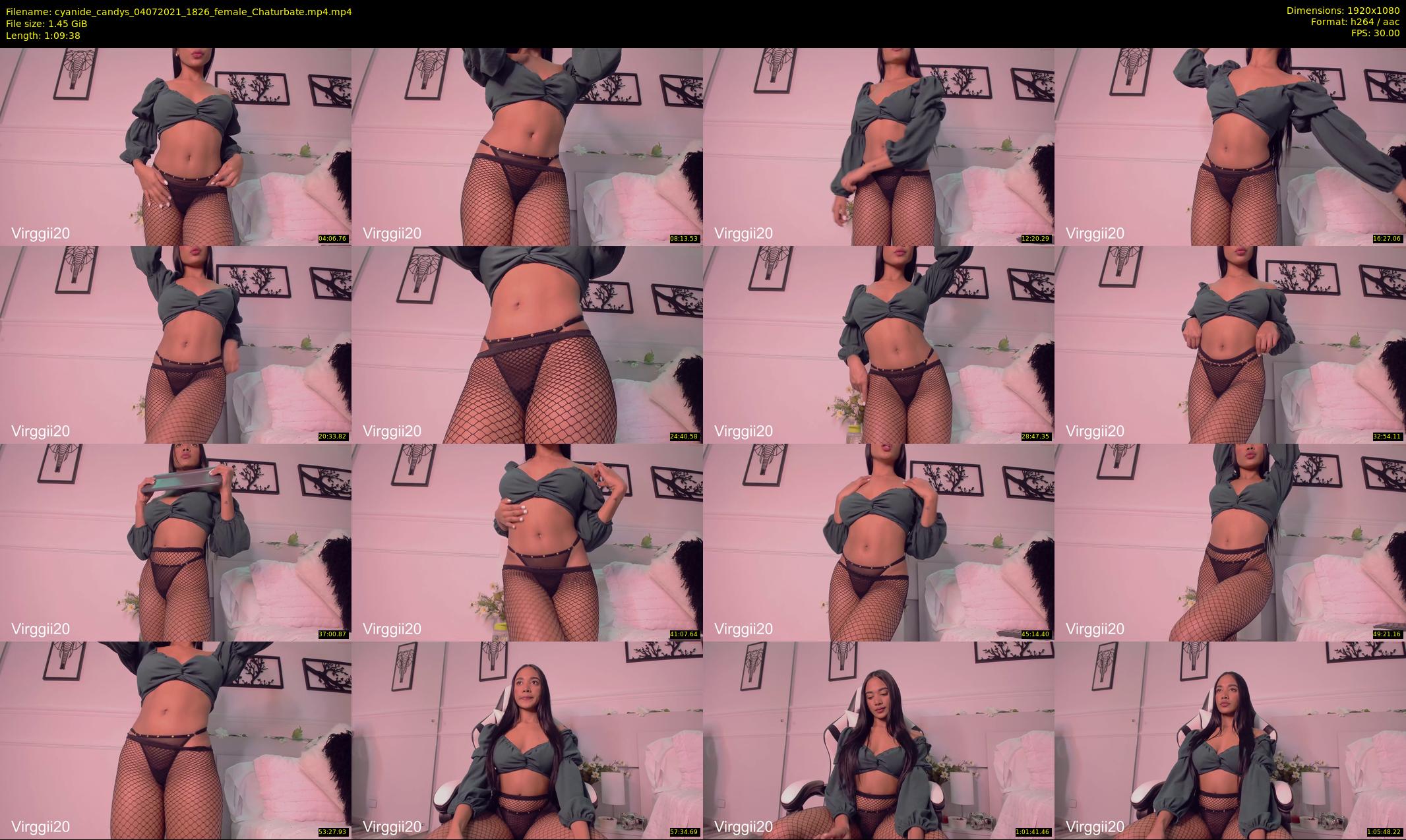 cyanide_candys — 70 minute Chaturbate female cam show recording, 1080p, Jul 4, 2021