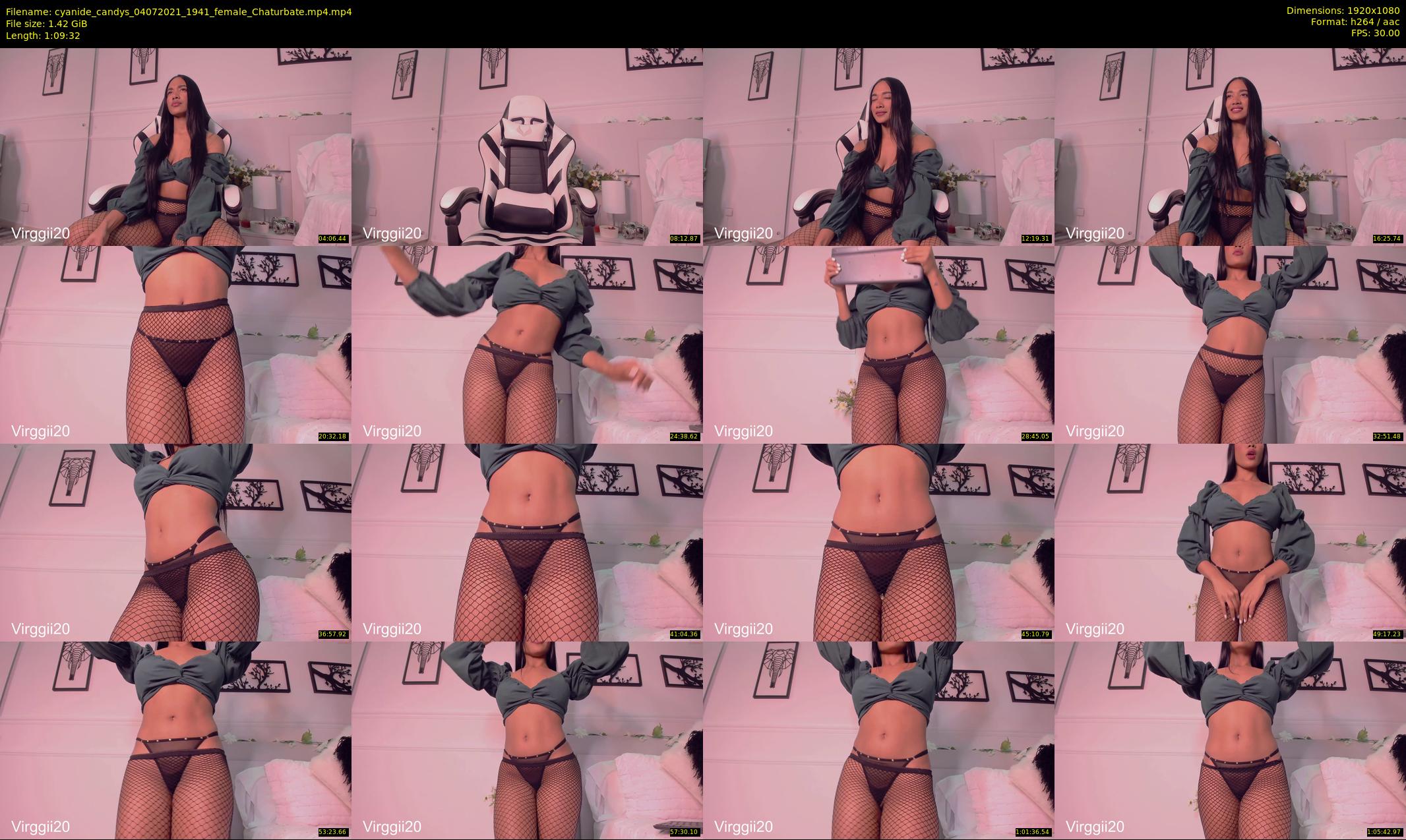 cyanide_candys — 70 minute Chaturbate female cam show recording, 1080p, Jul 4, 2021