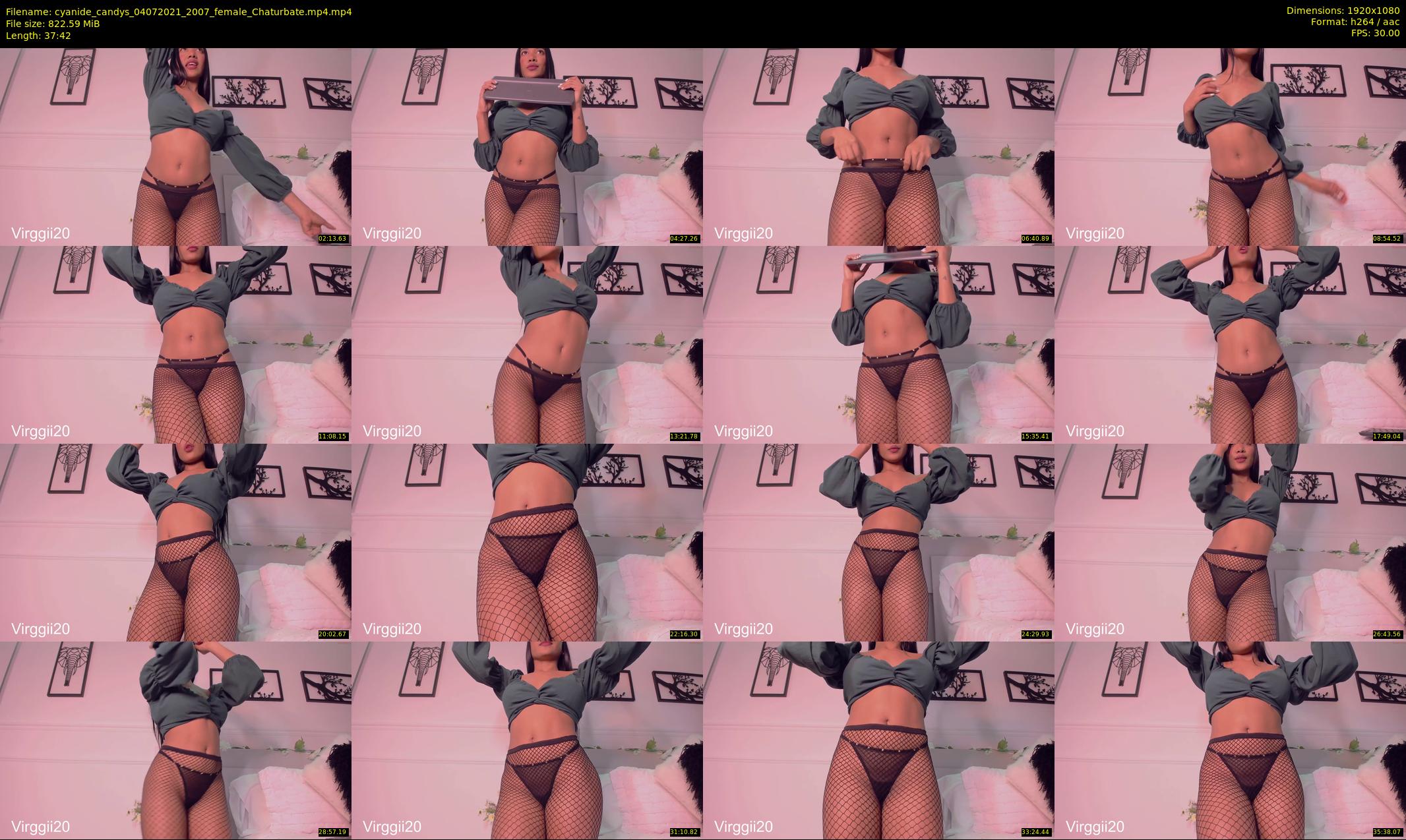 cyanide_candys — 38 minute Chaturbate female cam show recording, 1080p, Jul 4, 2021