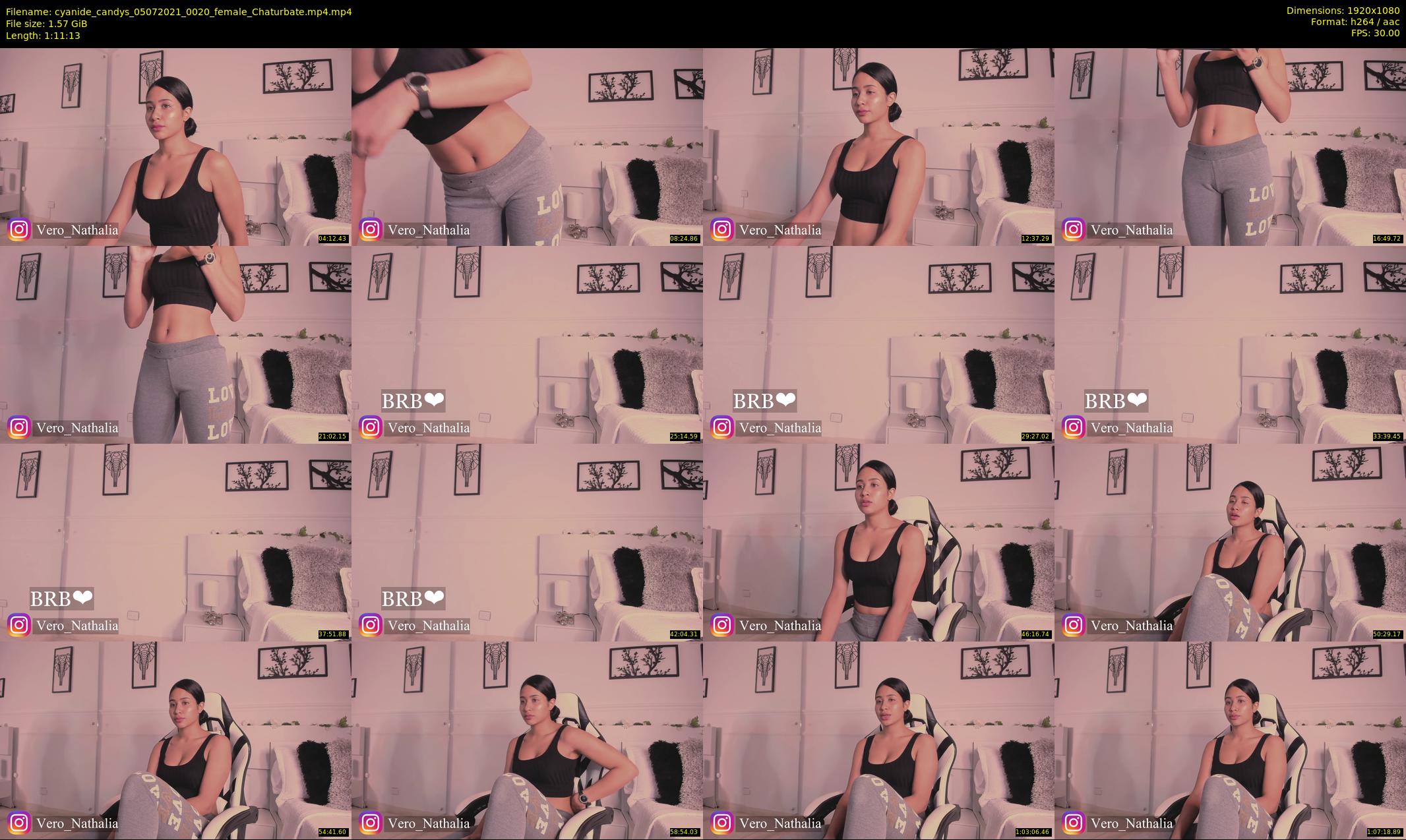 cyanide_candys — 72 minute Chaturbate female cam show recording, 1080p, Jul 5, 2021