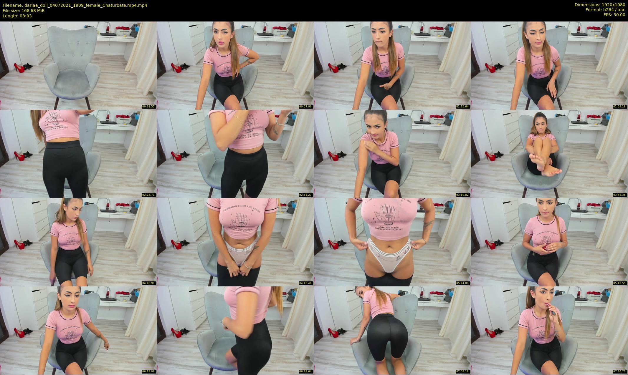 dariaa_doll — 9 minute Chaturbate female cam show recording, 1080p, Jul 4, 2021