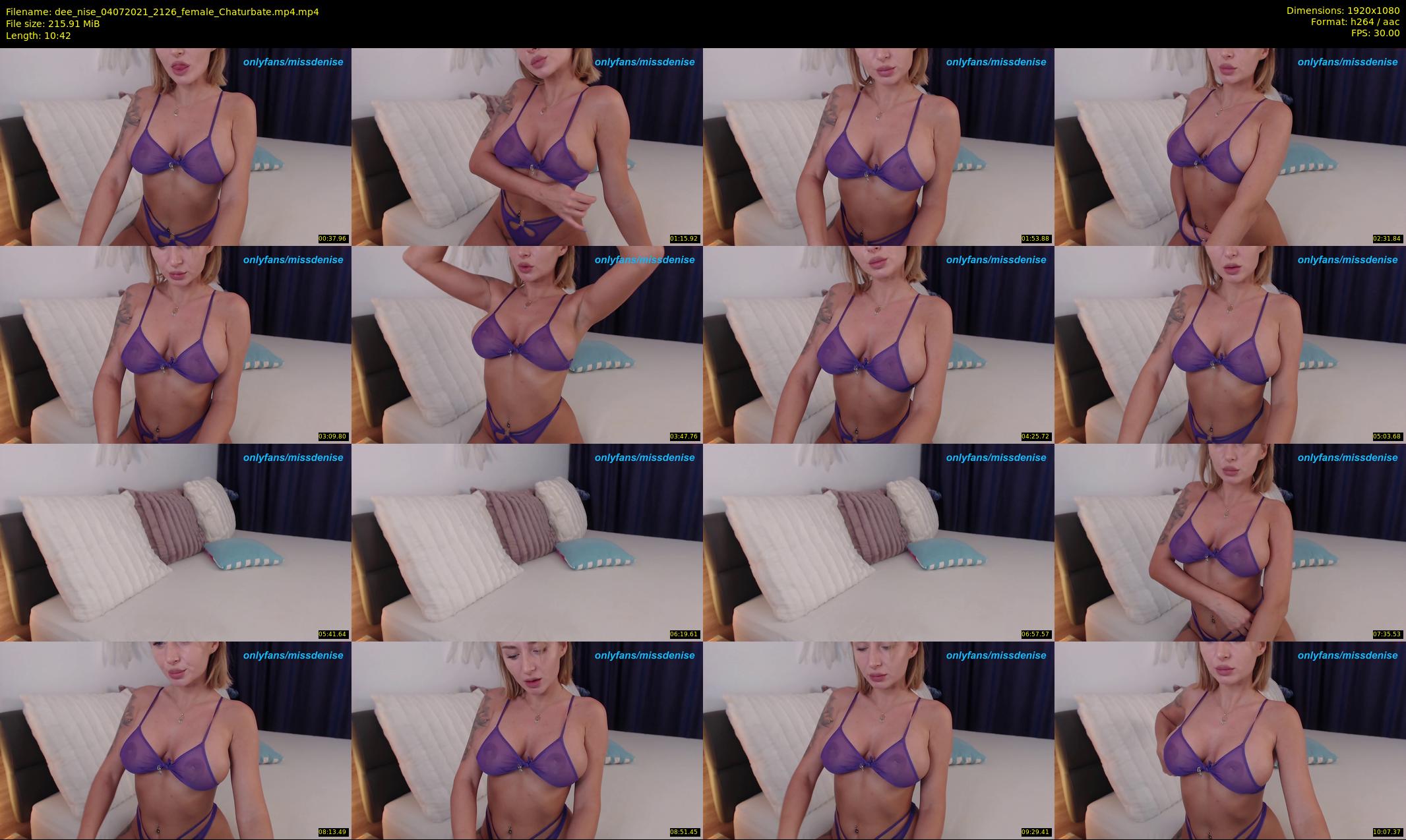 dee_nise — 11 minute Chaturbate female cam show recording, 1080p, Jul 4, 2021