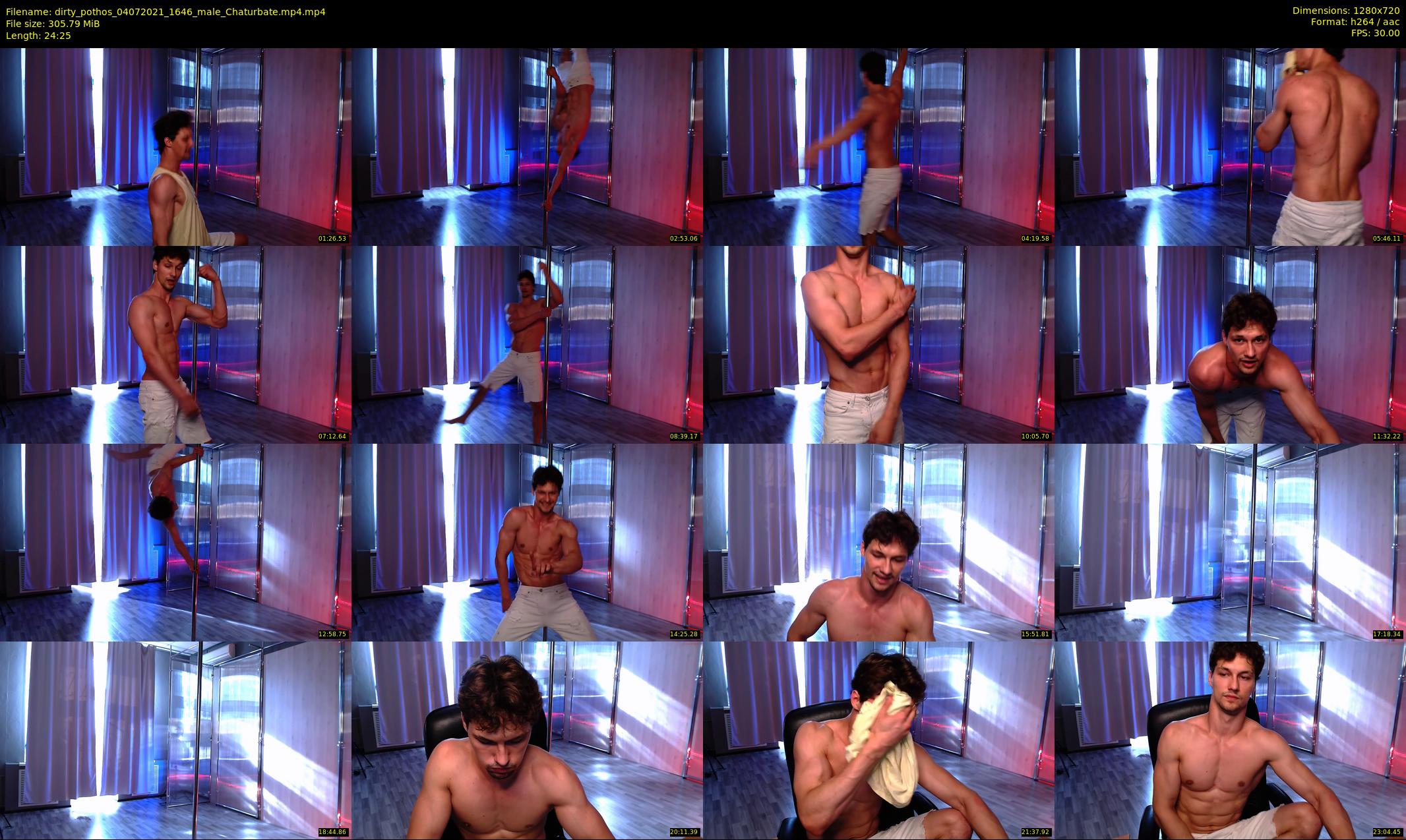dirty_pothos — 25 minute Chaturbate male cam show recording, 720p, Jul 4, 2021