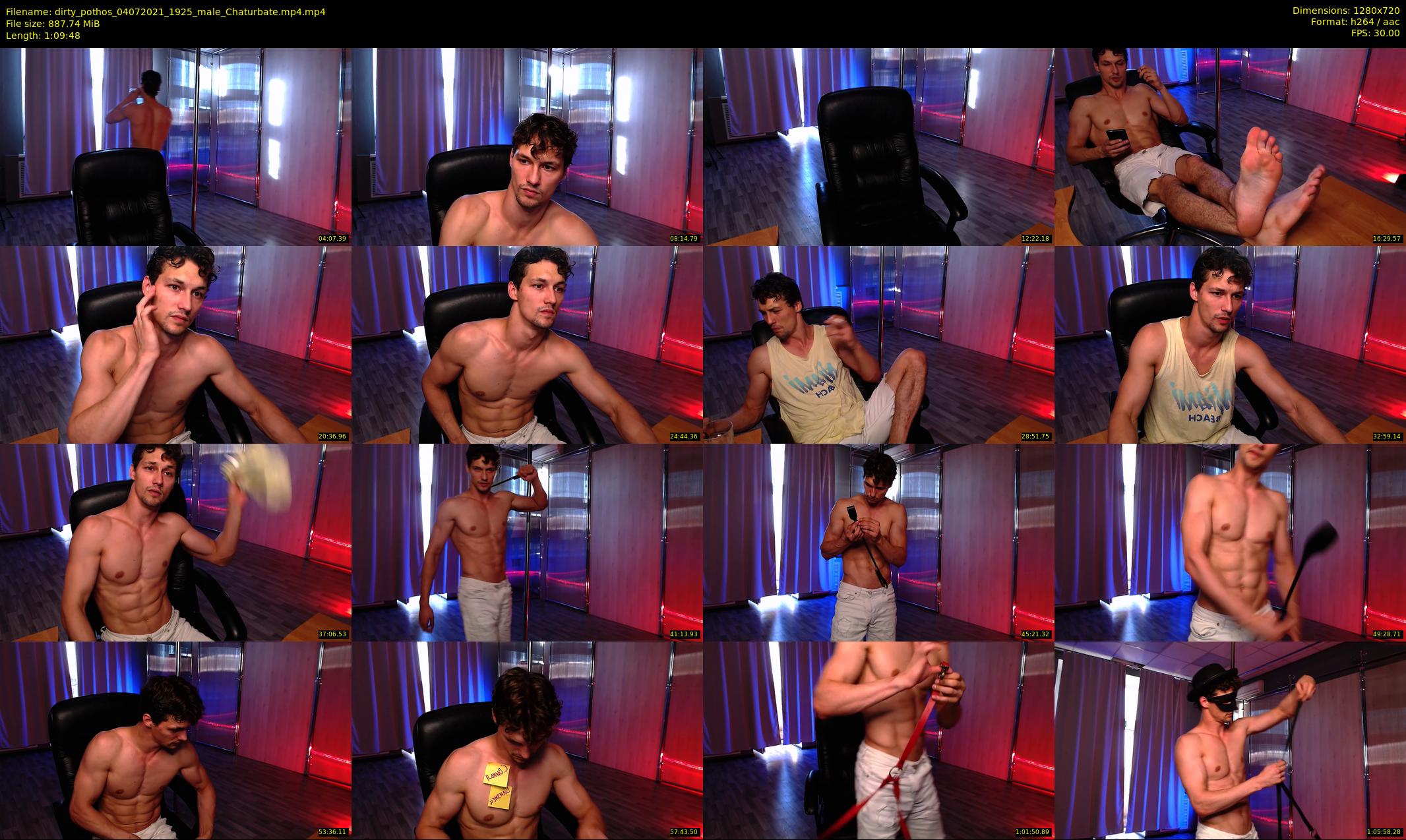 dirty_pothos — 70 minute Chaturbate male cam show recording, 720p, Jul 4, 2021