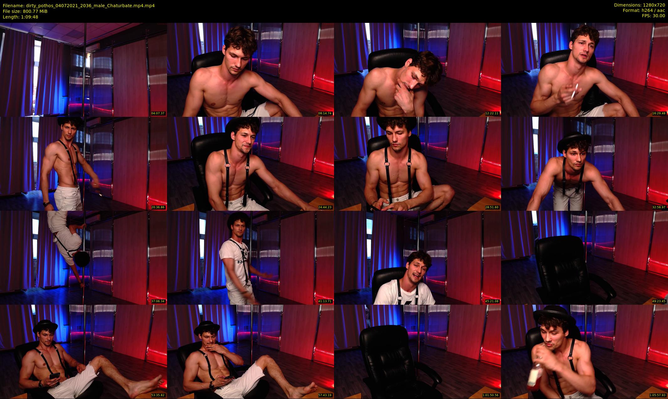 dirty_pothos — 70 minute Chaturbate male cam show recording, 720p, Jul 4, 2021