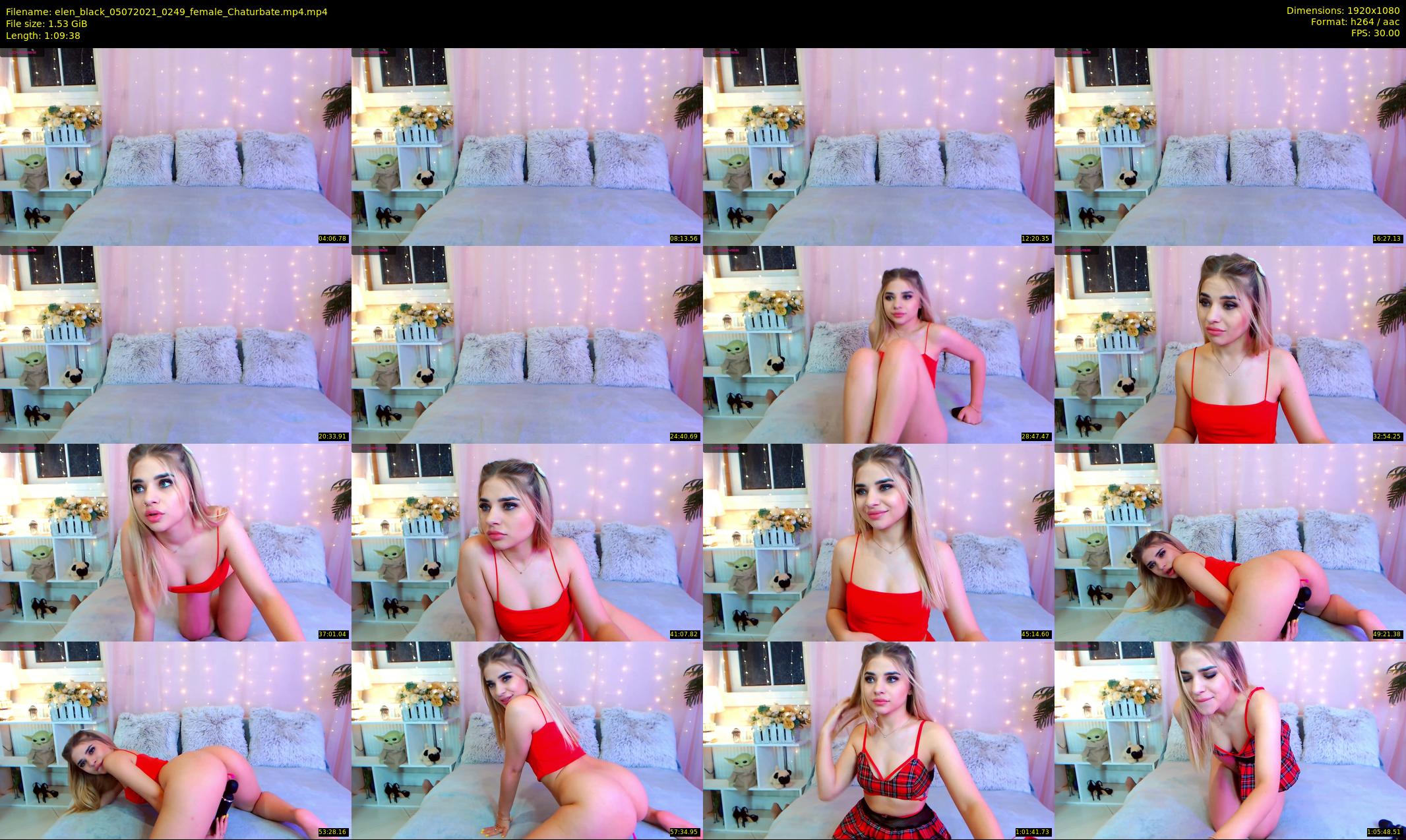 elen_black — 70 minute Chaturbate female cam show recording, 1080p, Jul 5, 2021