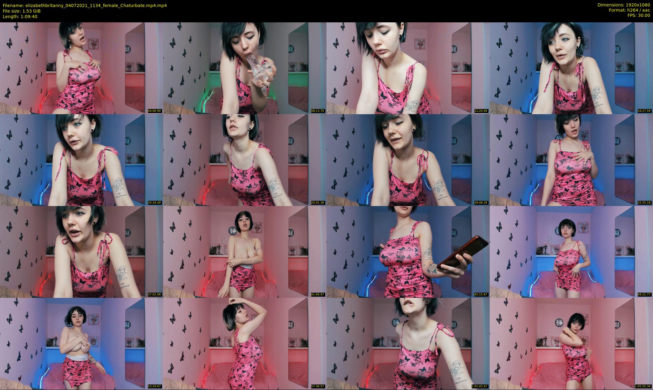 elizabethbritanny — 70 minute Chaturbate female cam show recording, 1080p, Jul 4, 2021