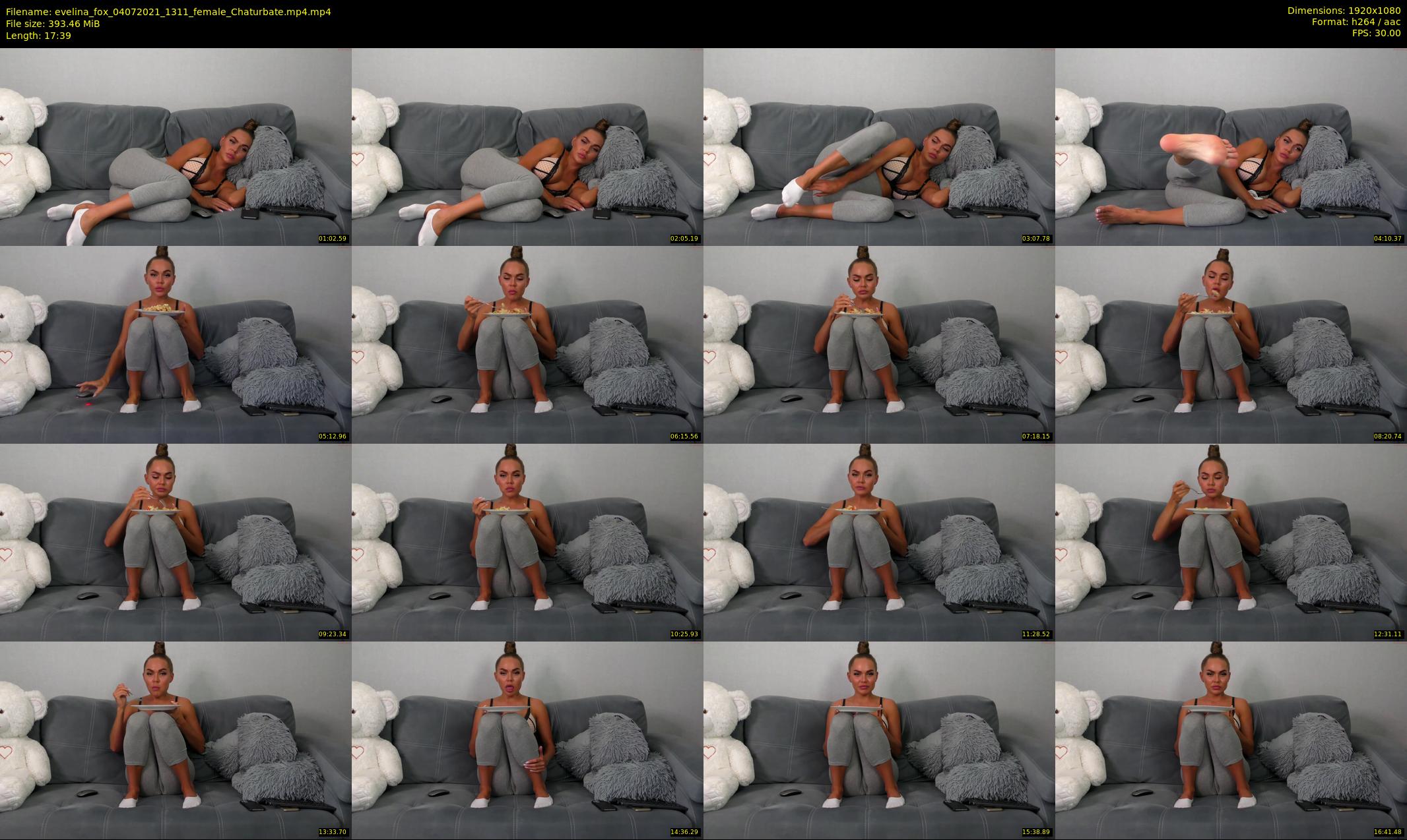 evelina_fox — 18 minute Chaturbate female cam show recording, 1080p, Jul 4, 2021