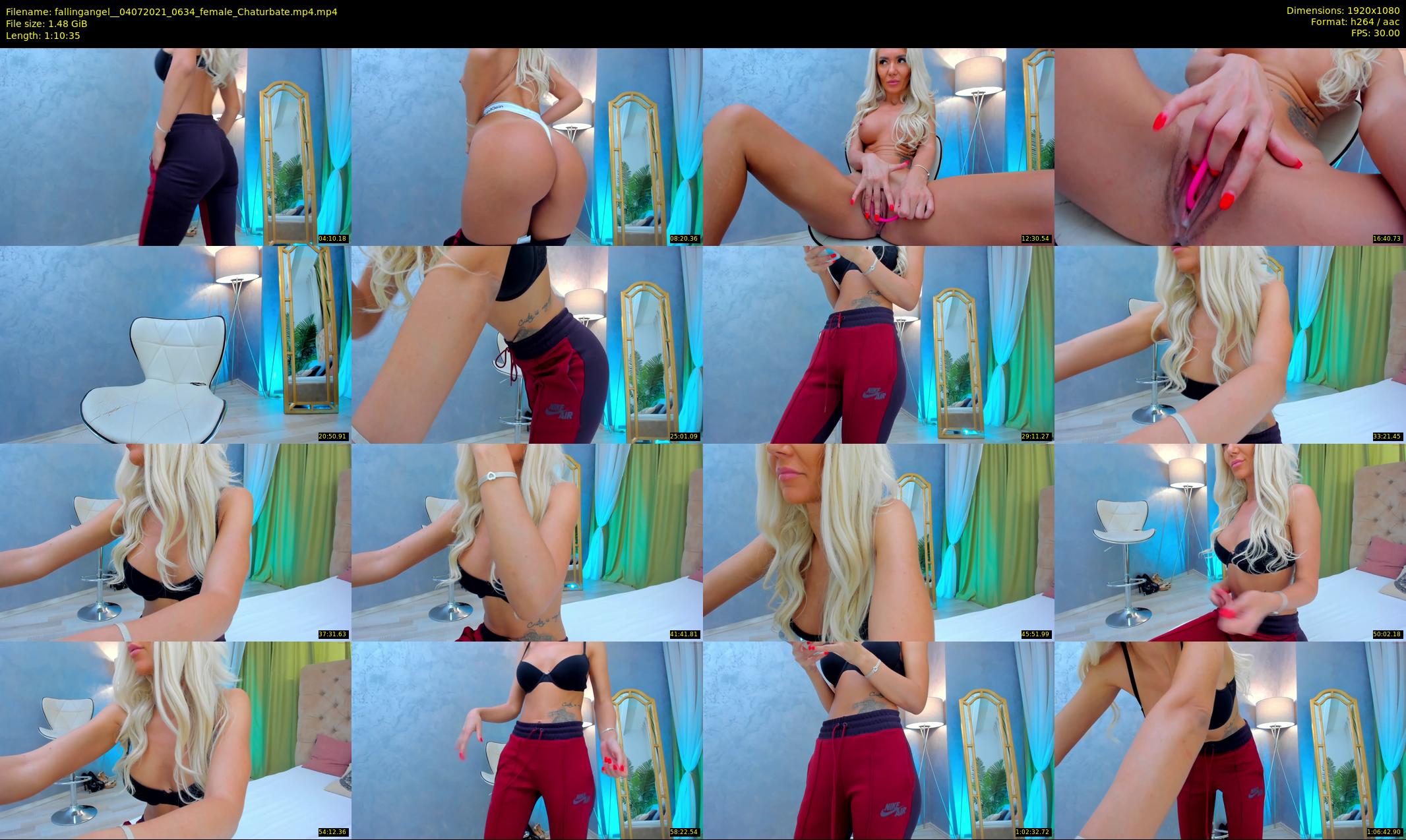 fallingangel_ — 71 minute Chaturbate female cam show recording, 1080p, Jul 4, 2021