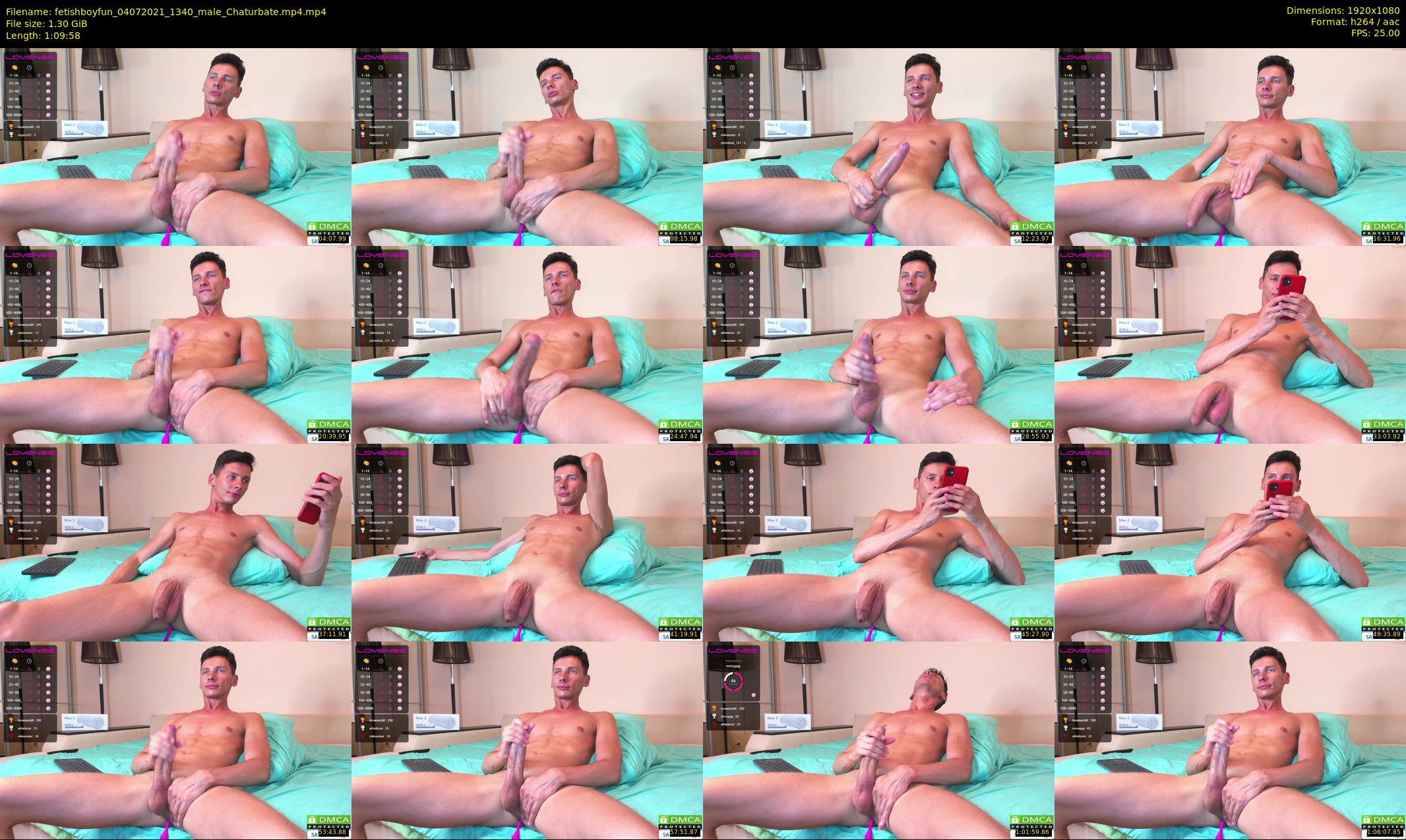 fetishboyfun — 70 minute Chaturbate male cam show recording, 1080p, Jul 4, 2021