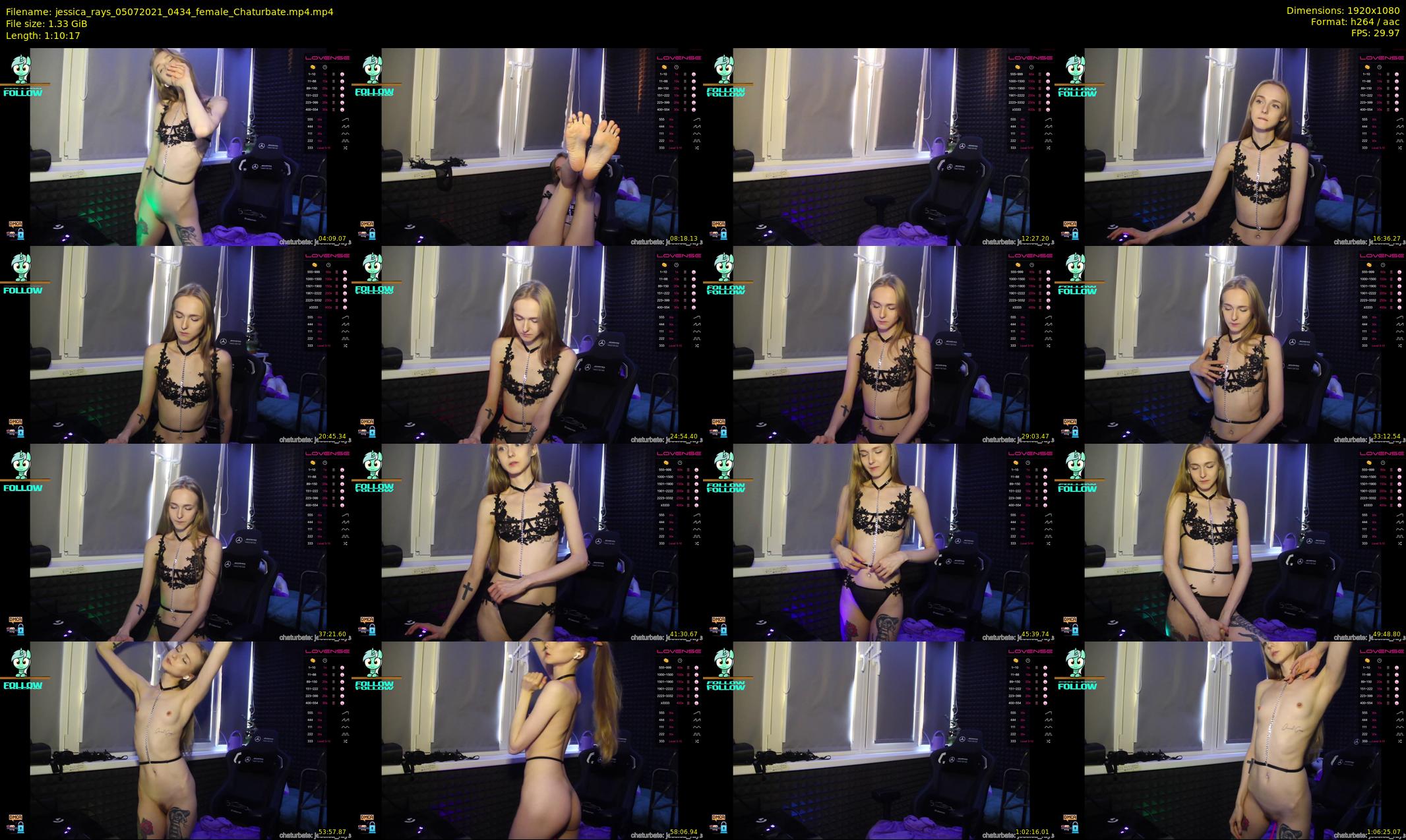 jessica_rays — 71 minute Chaturbate couple cam show recording, 1080p, Jul 5, 2021