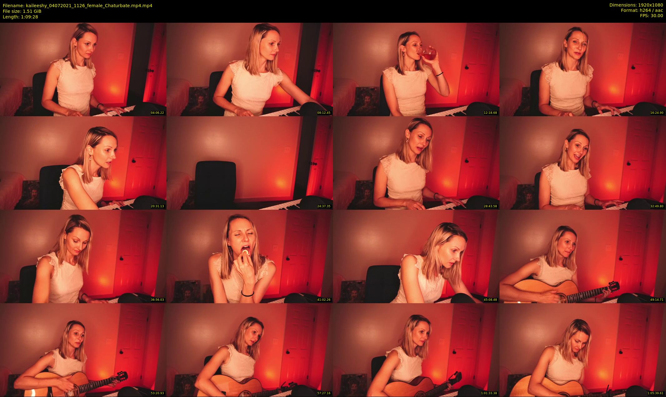 kaileeshy — 70 minute Chaturbate female cam show recording, 1080p, Jul 4, 2021