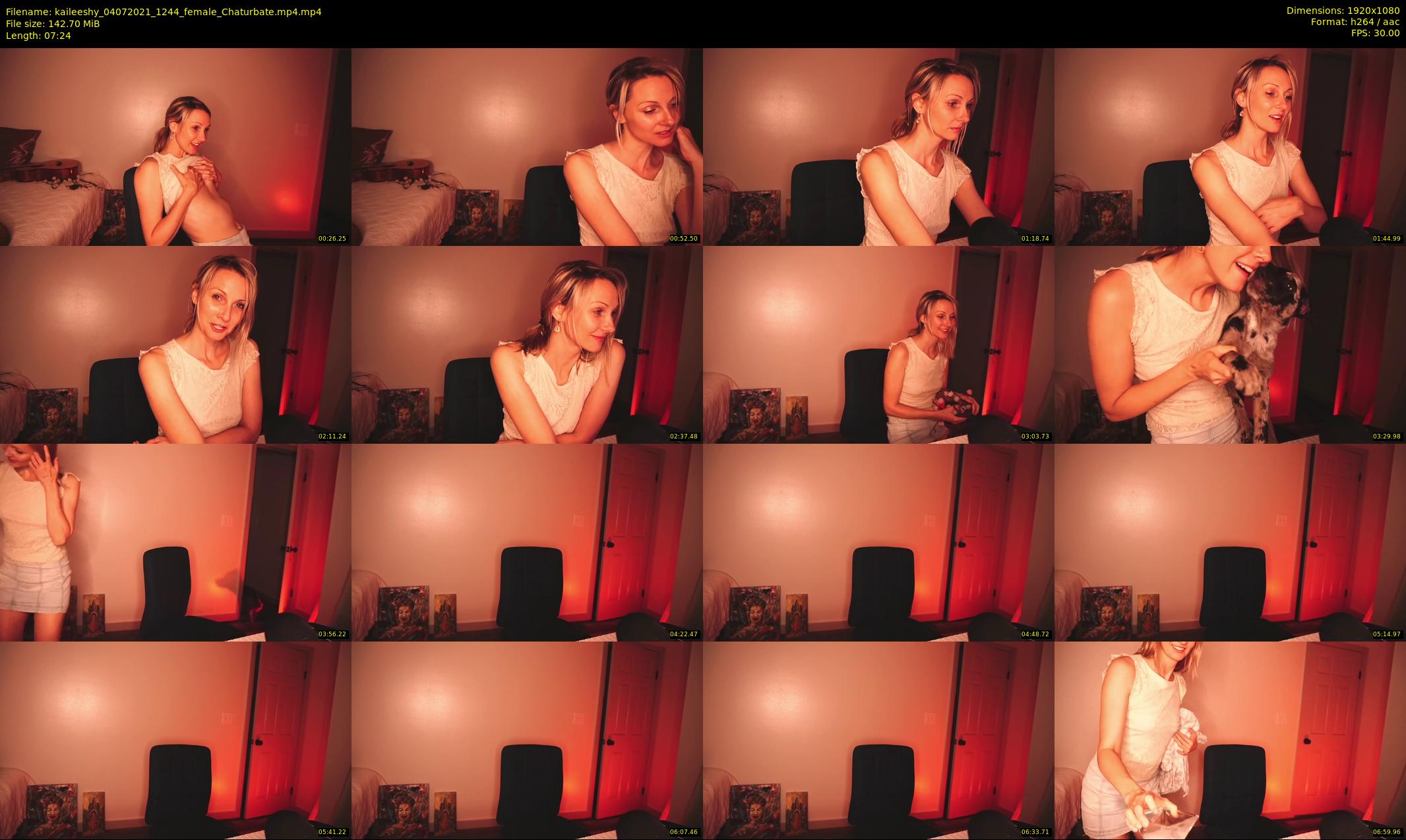 kaileeshy — 8 minute Chaturbate female cam show recording, 1080p, Jul 4, 2021
