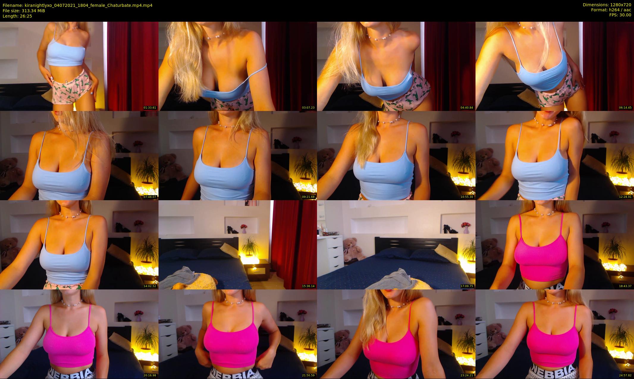kiranightlyxo — 27 minute Chaturbate female cam show recording, 720p, Jul 4, 2021
