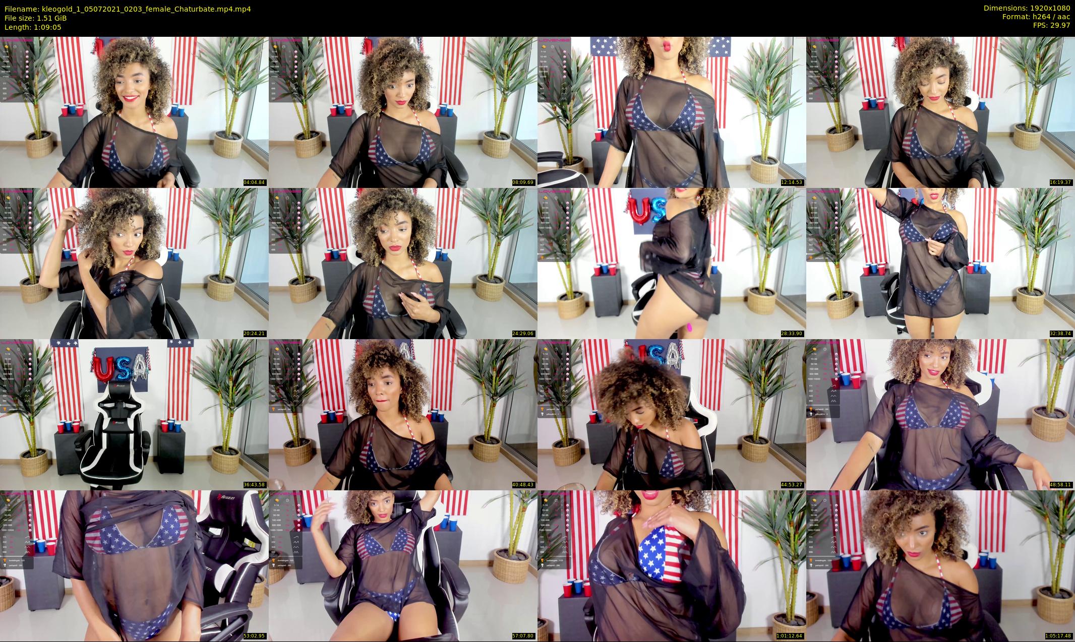 kleogold_1 — 70 minute Chaturbate female cam show recording, 1080p, Jul 5, 2021