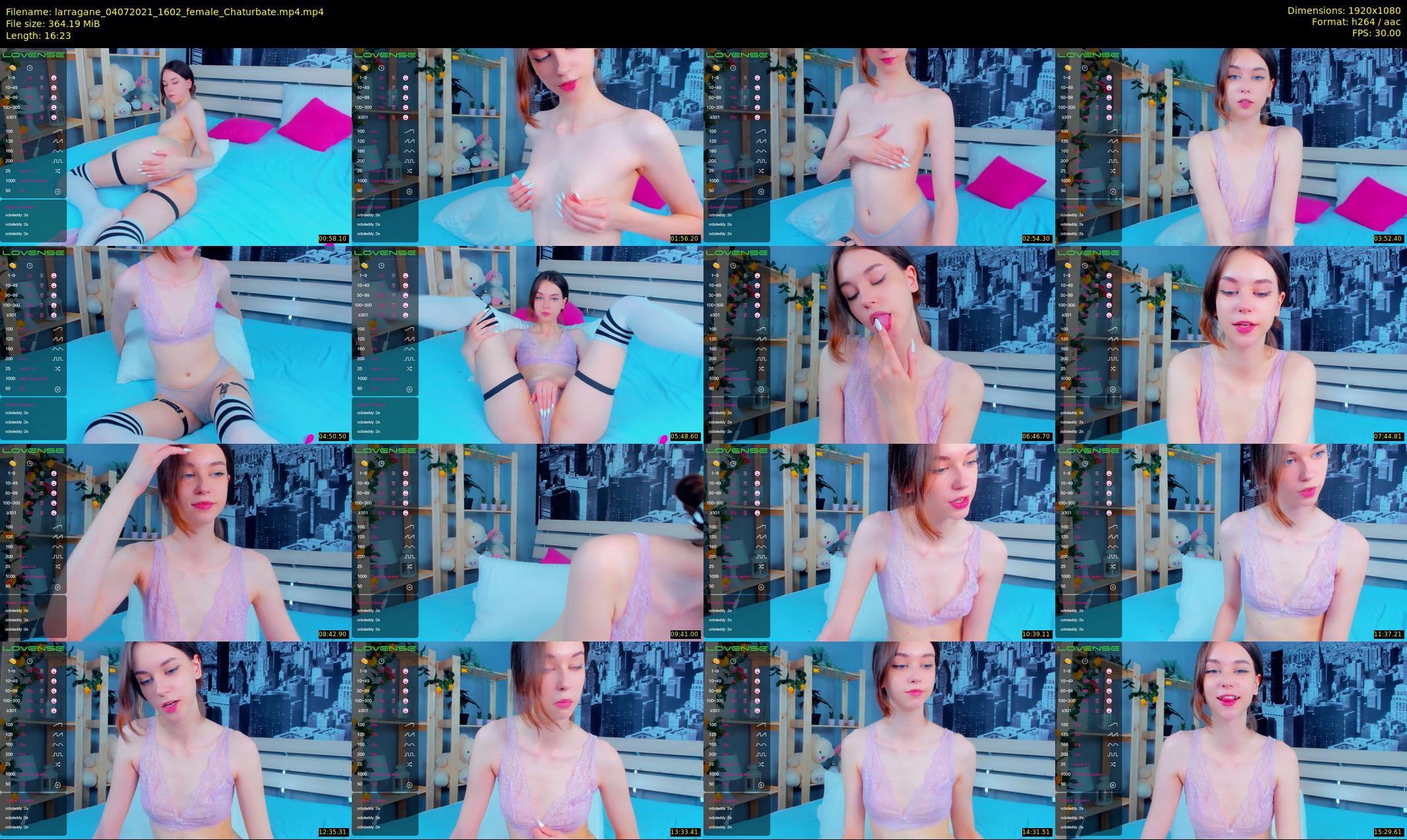 larragane — 17 minute Chaturbate couple cam show recording, 1080p, Jul 4, 2021
