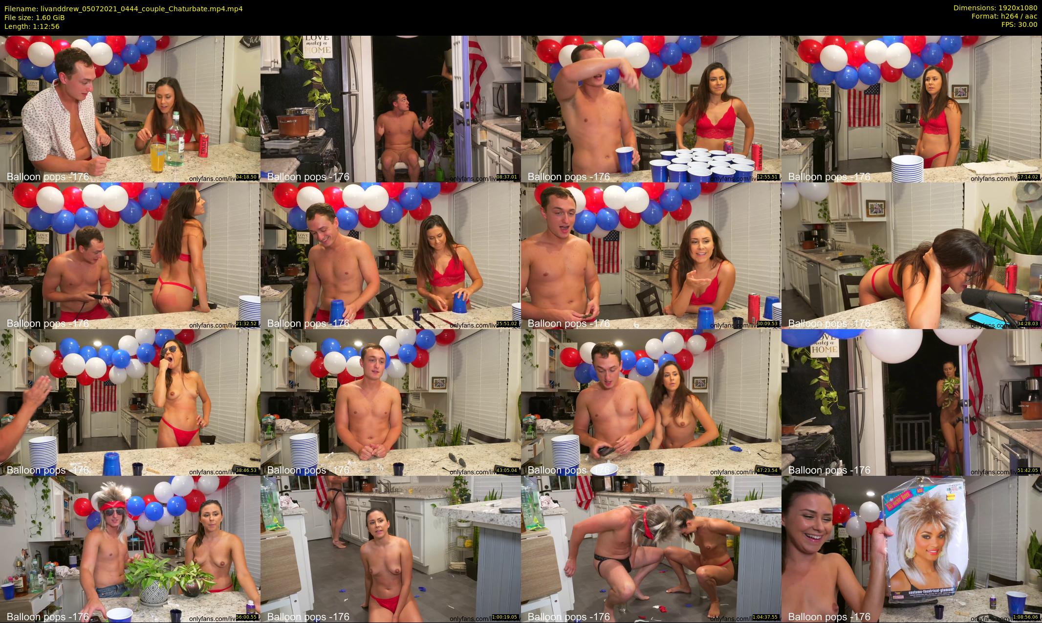 livanddrew — 73 minute Chaturbate couple cam show recording, 1080p, Jul 5, 2021