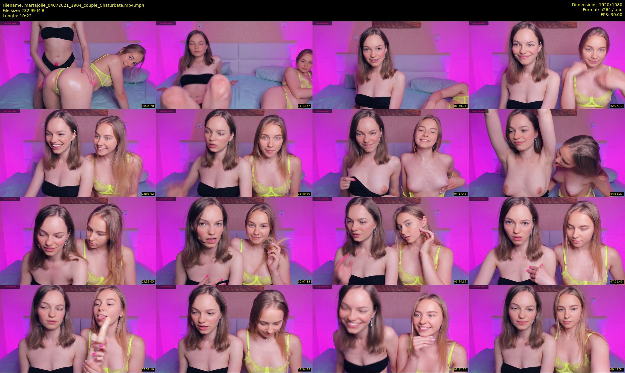 martajolie — 11 minute Chaturbate female cam show recording, 1080p, Jul 4, 2021