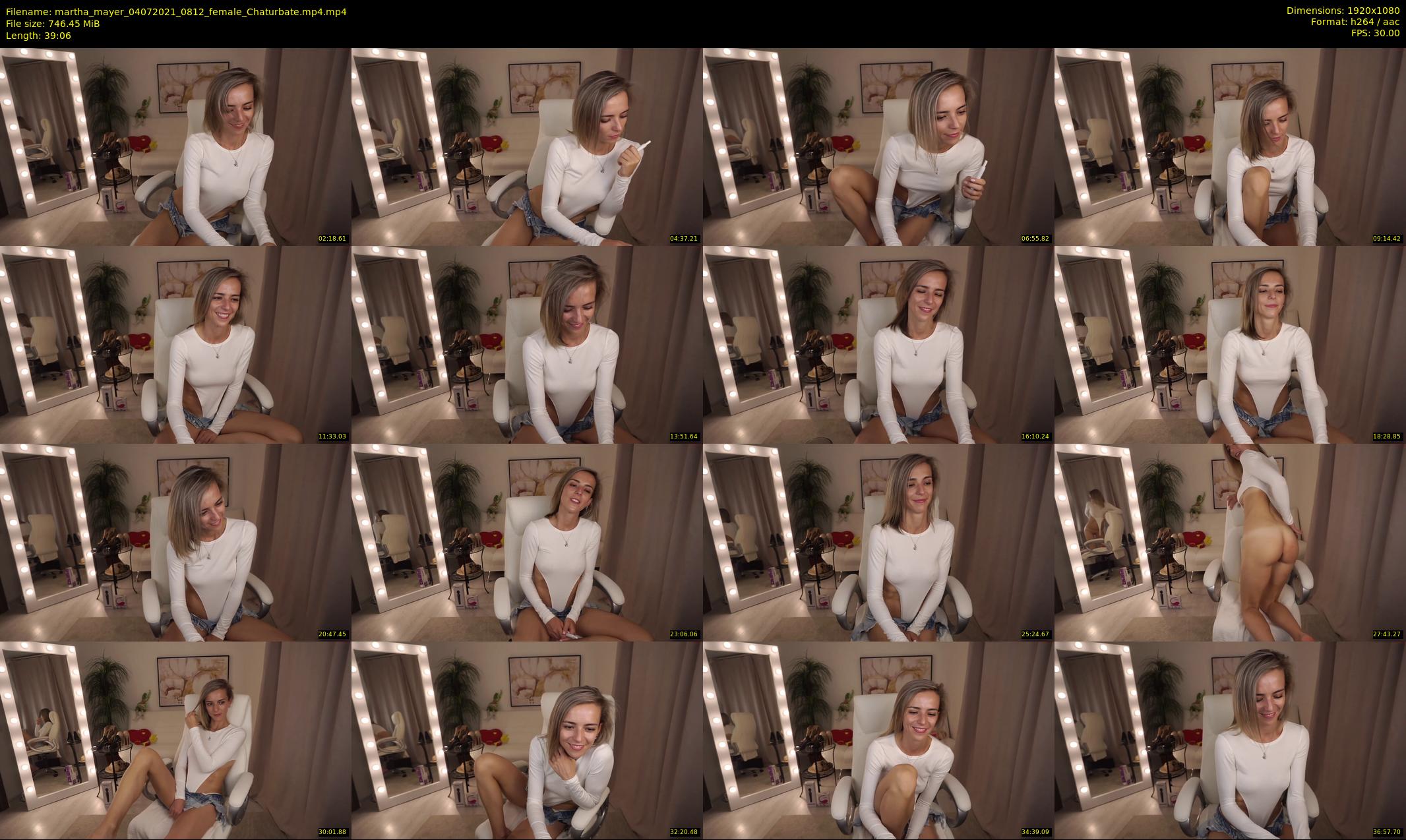 martha_mayer — 40 minute Chaturbate female cam show recording, 1080p, Jul 4, 2021