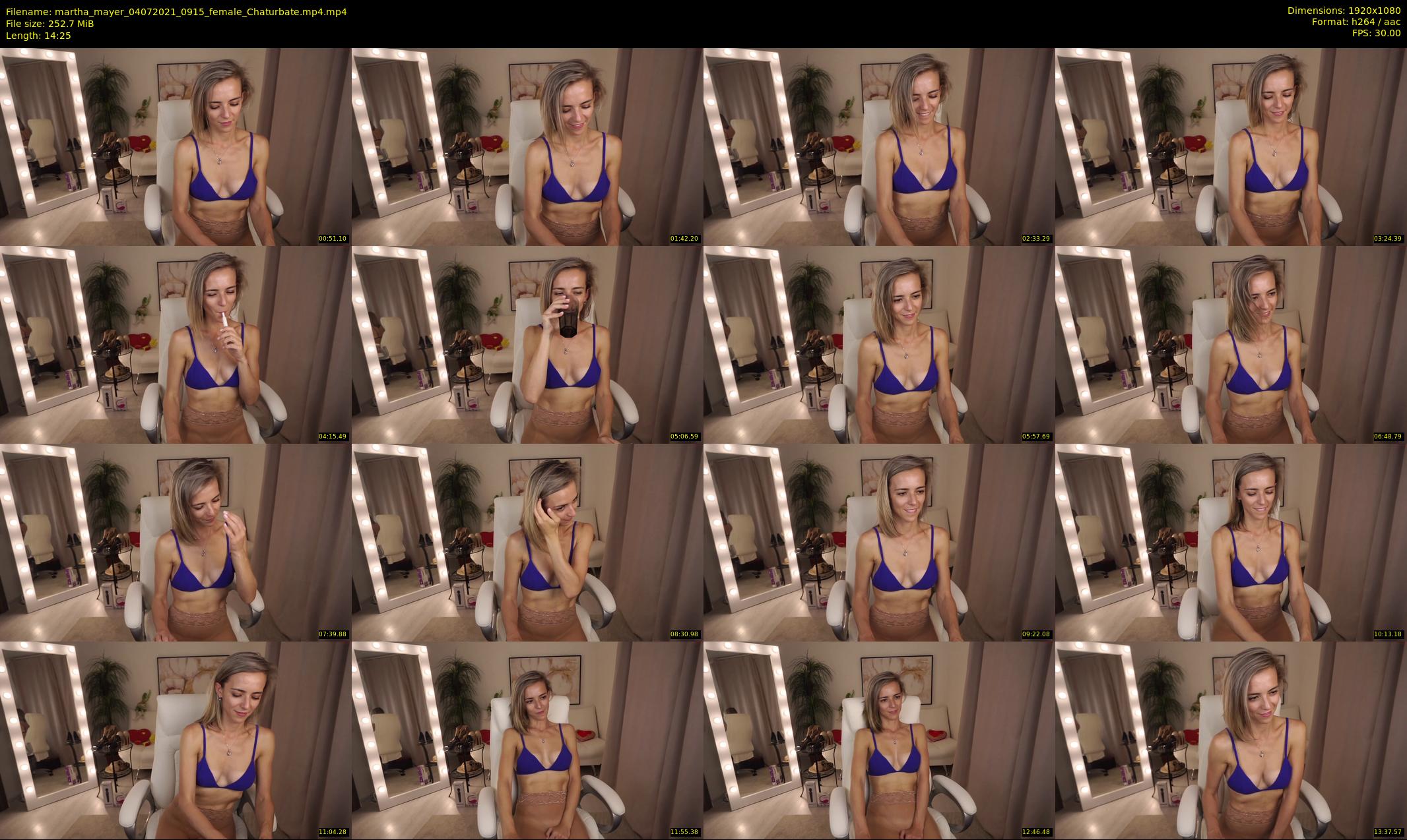 martha_mayer — 15 minute Chaturbate female cam show recording, 1080p, Jul 4, 2021