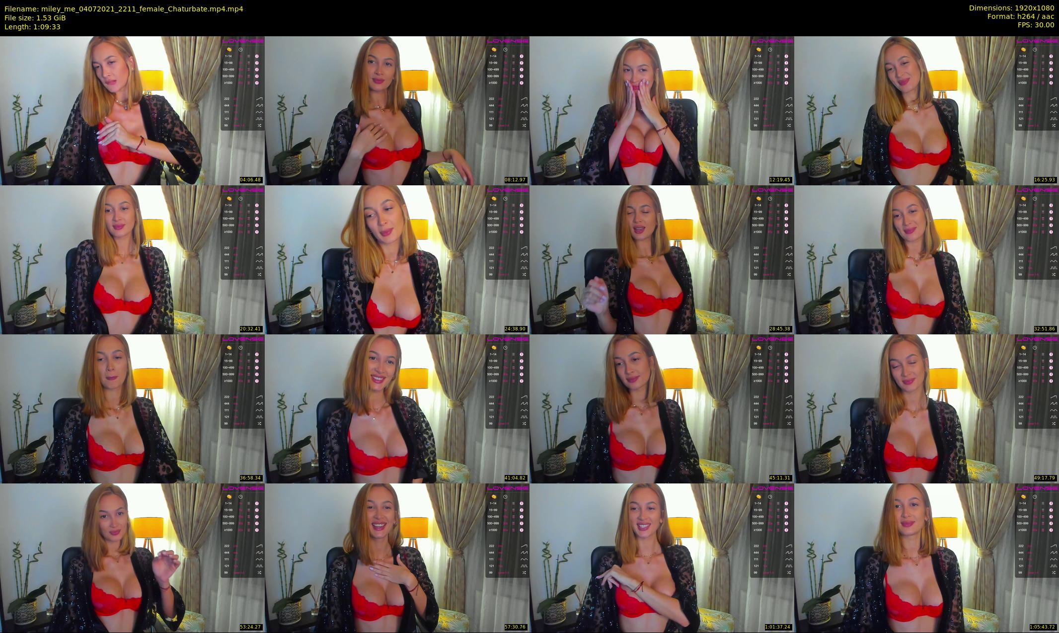 miley_me — 70 minute Chaturbate female cam show recording, 1080p, Jul 4, 2021