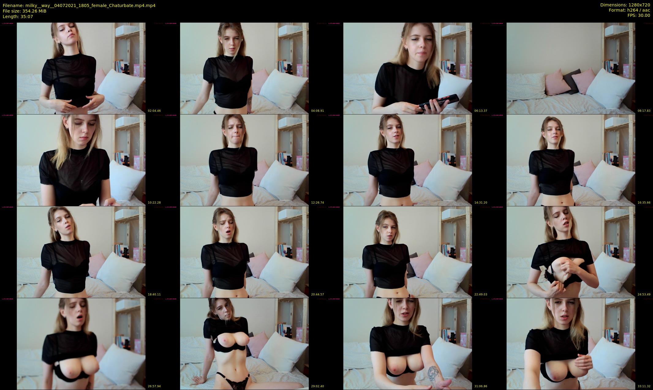 milky__way_ — 36 minute Chaturbate female cam show recording, 720p, Jul 4, 2021