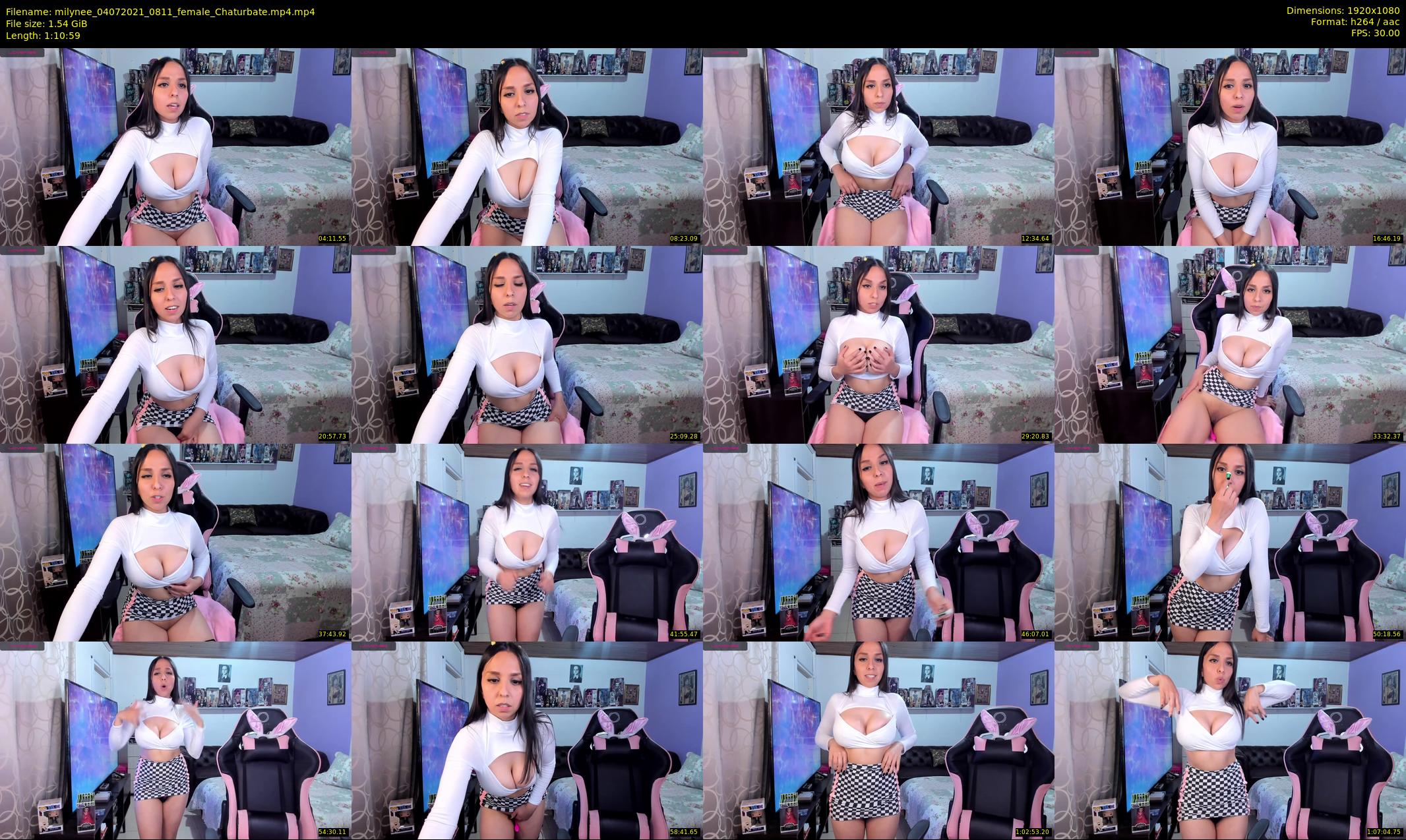 milynee — 71 minute Chaturbate female cam show recording, 1080p, Jul 4, 2021