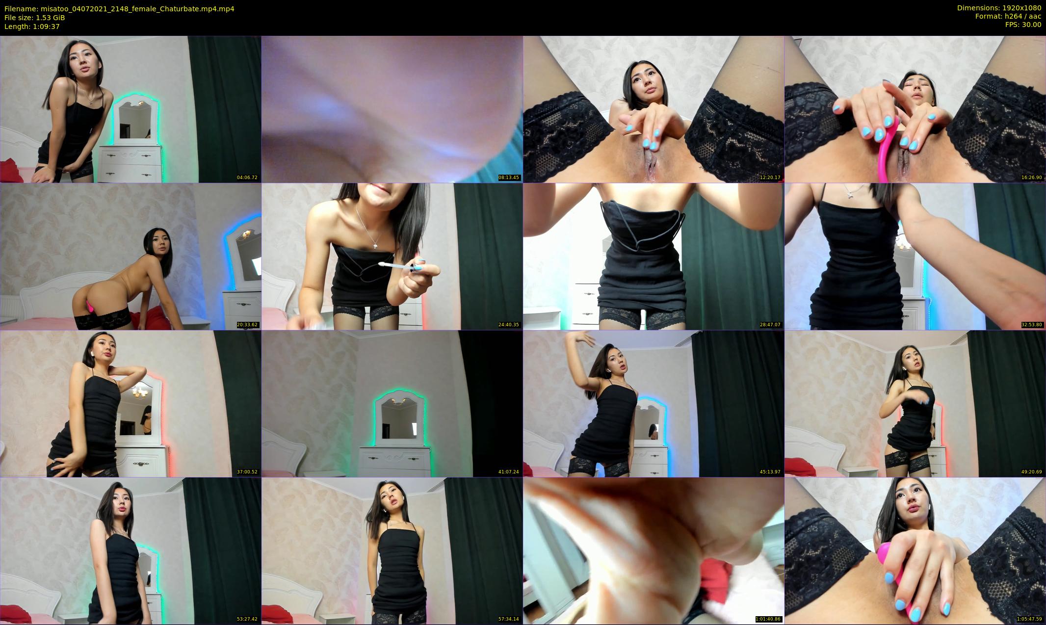 misatoo — 70 minute Chaturbate female cam show recording, 1080p, Jul 4, 2021