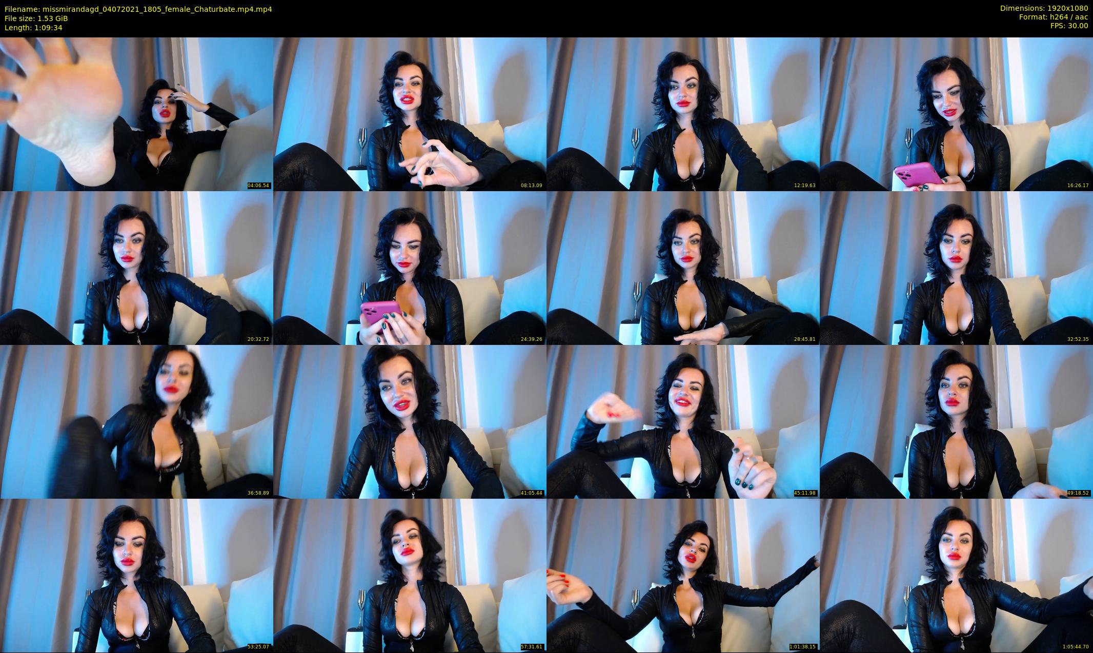 missmirandagd — 70 minute Chaturbate female cam show recording, 1080p, Jul 4, 2021
