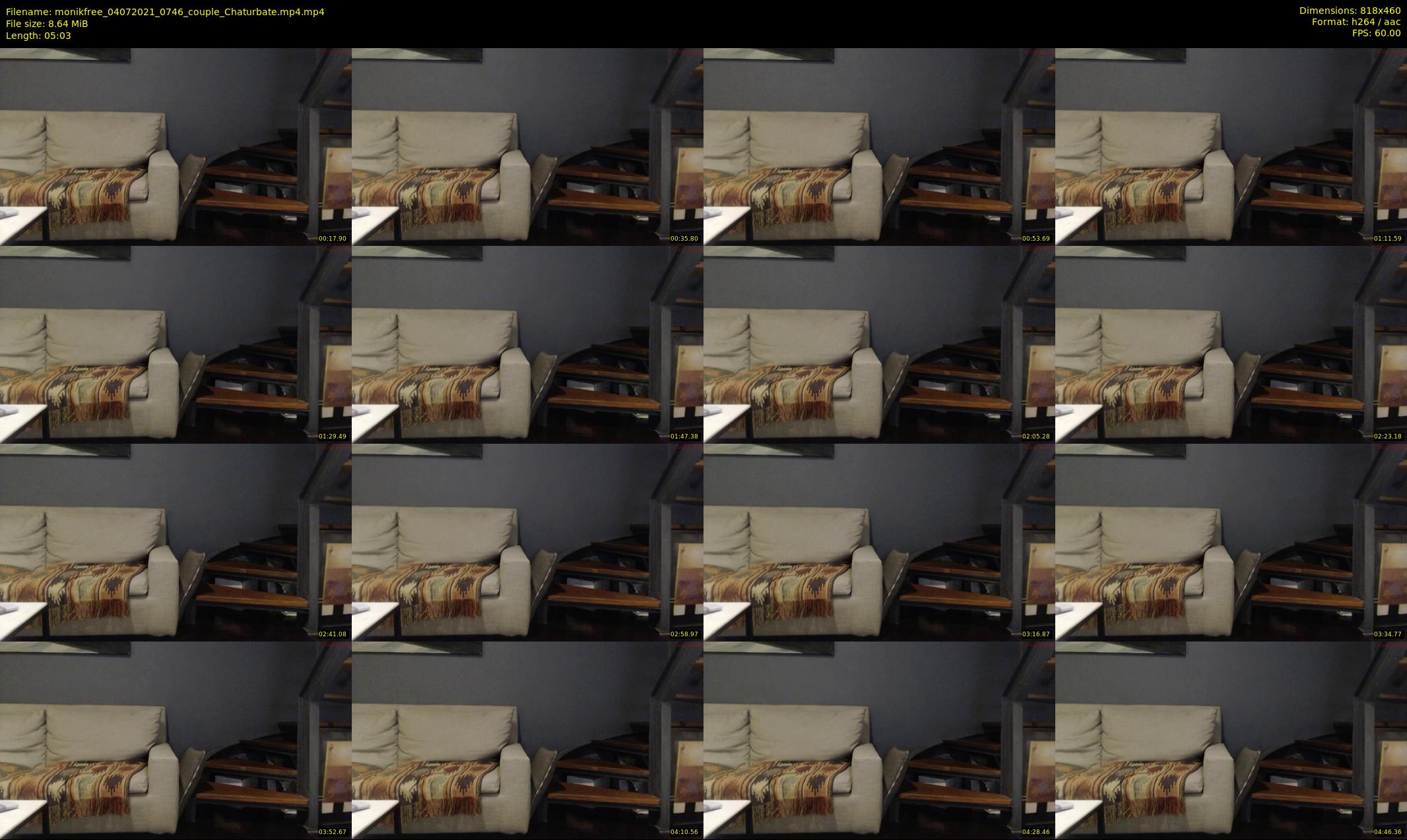 monikfree — 6 minute Chaturbate couple cam show recording, 360p, Jul 4, 2021