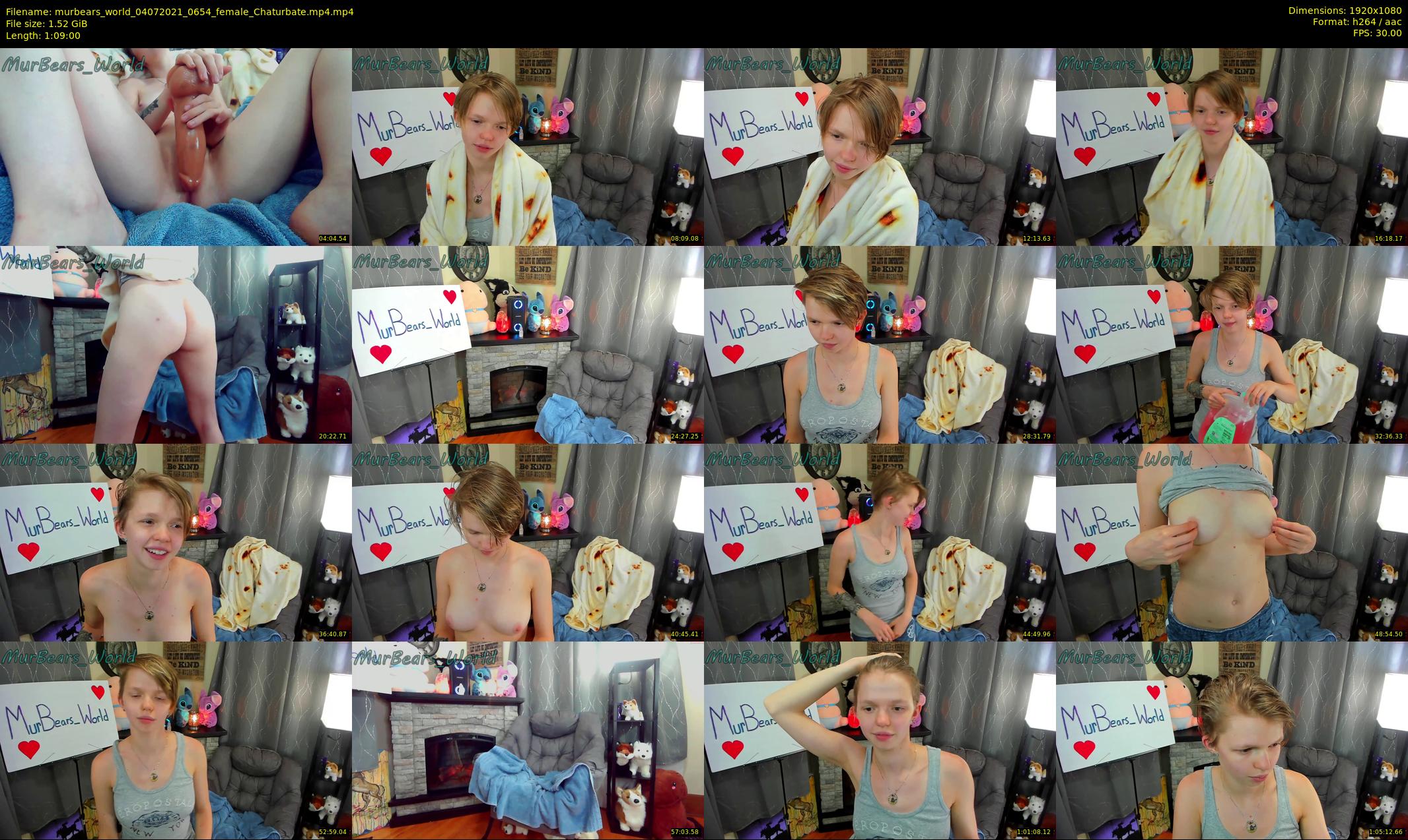 murbears_world — 69 minute Chaturbate female cam show recording, 1080p, Jul 4, 2021