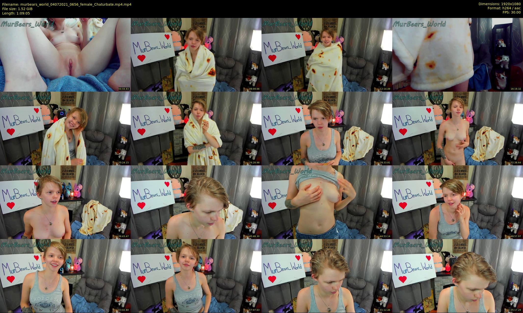 murbears_world — 70 minute Chaturbate female cam show recording, 1080p, Jul 4, 2021