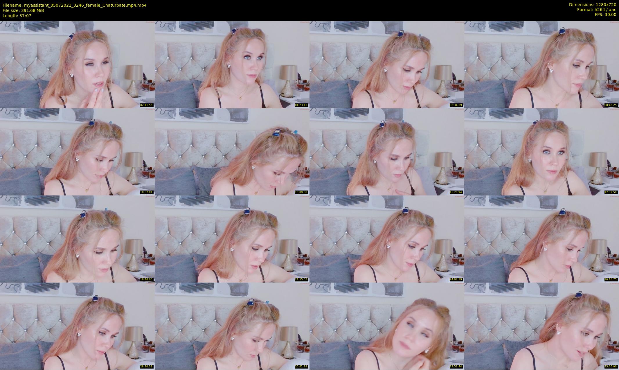 myassistant — 38 minute Chaturbate female cam show recording, 720p, Jul 5, 2021