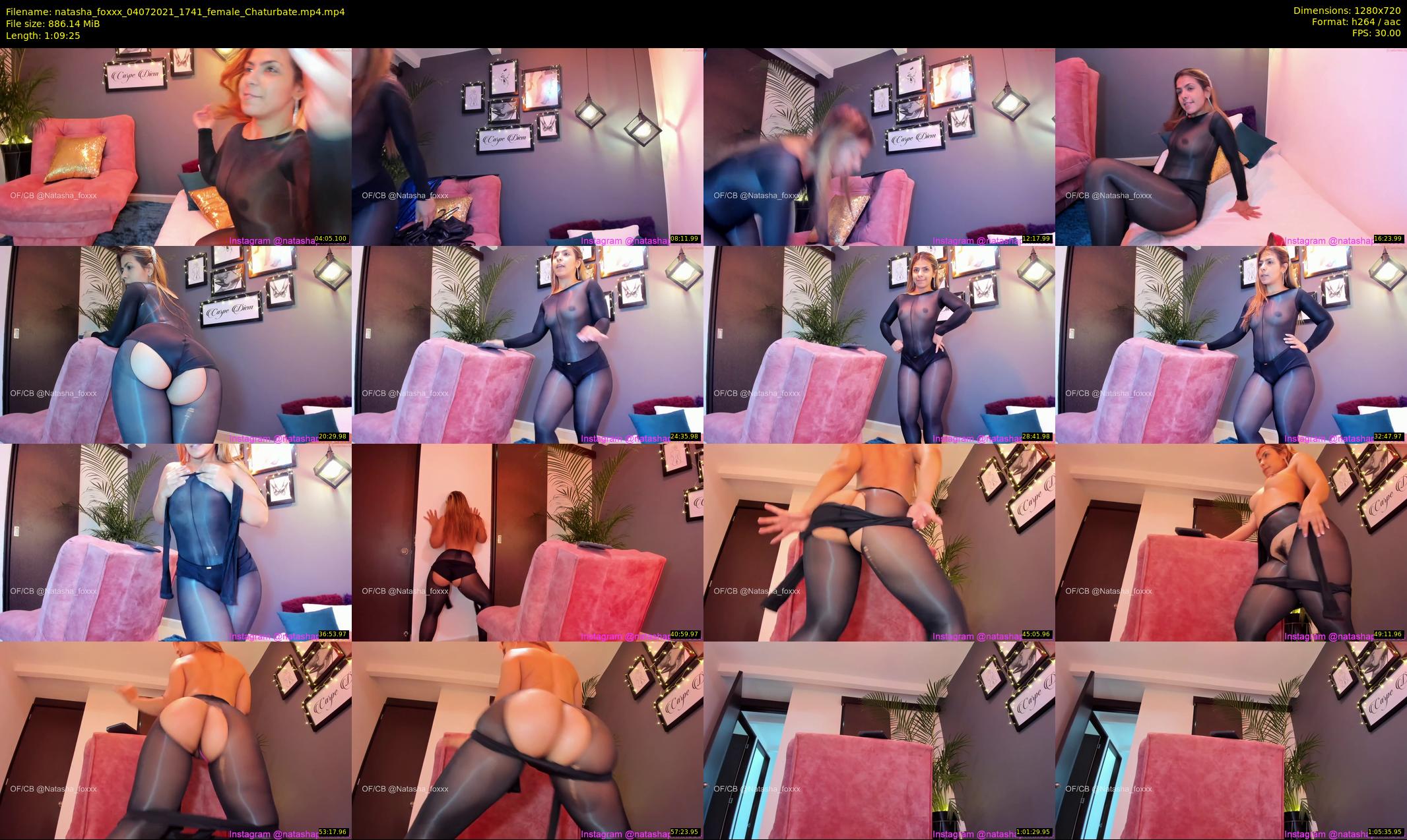 natasha_foxxx — 70 minute Chaturbate female cam show recording, 720p, Jul 4, 2021