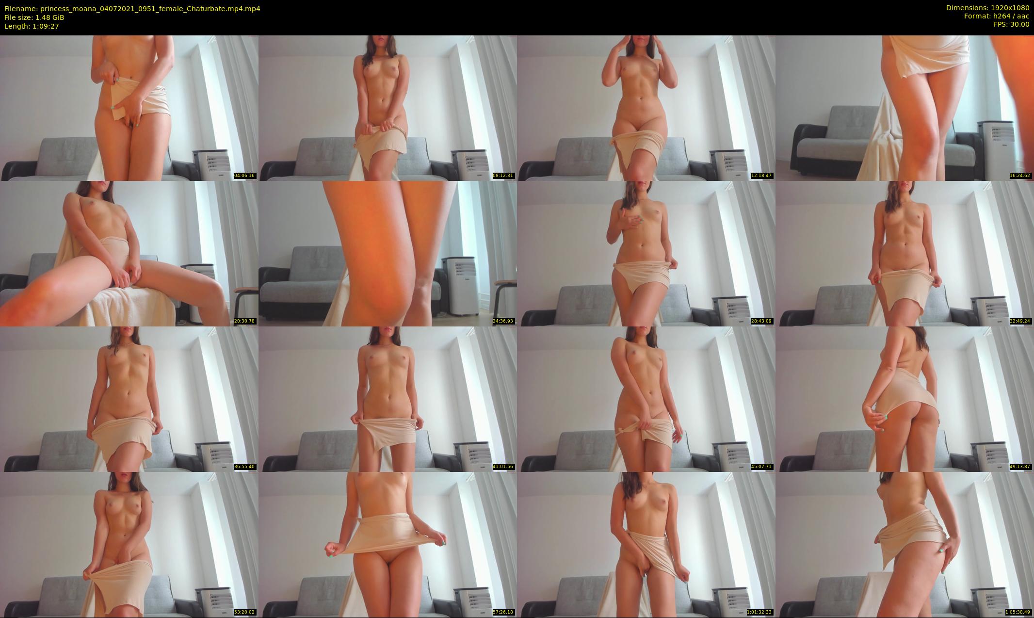 princess_moana — 70 minute Chaturbate female cam show recording, 1080p, Jul 4, 2021