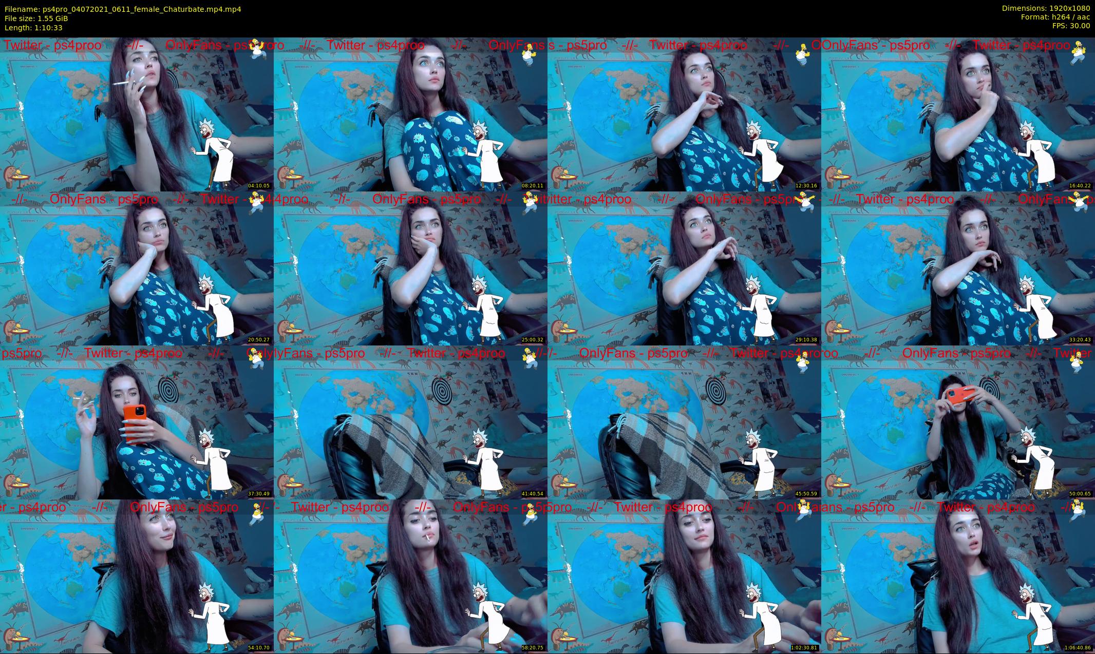 ps4pro — 71 minute Chaturbate female cam show recording, 1080p, Jul 4, 2021
