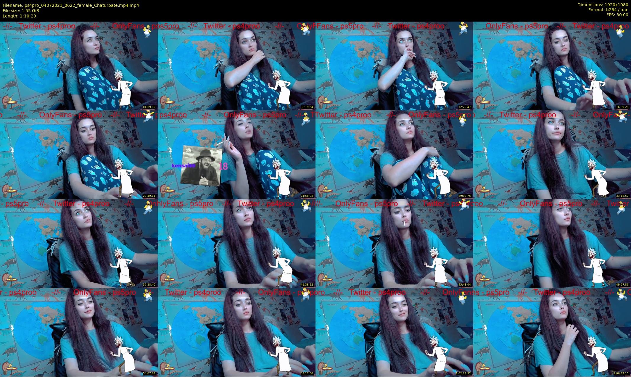 ps4pro — 71 minute Chaturbate female cam show recording, 1080p, Jul 4, 2021