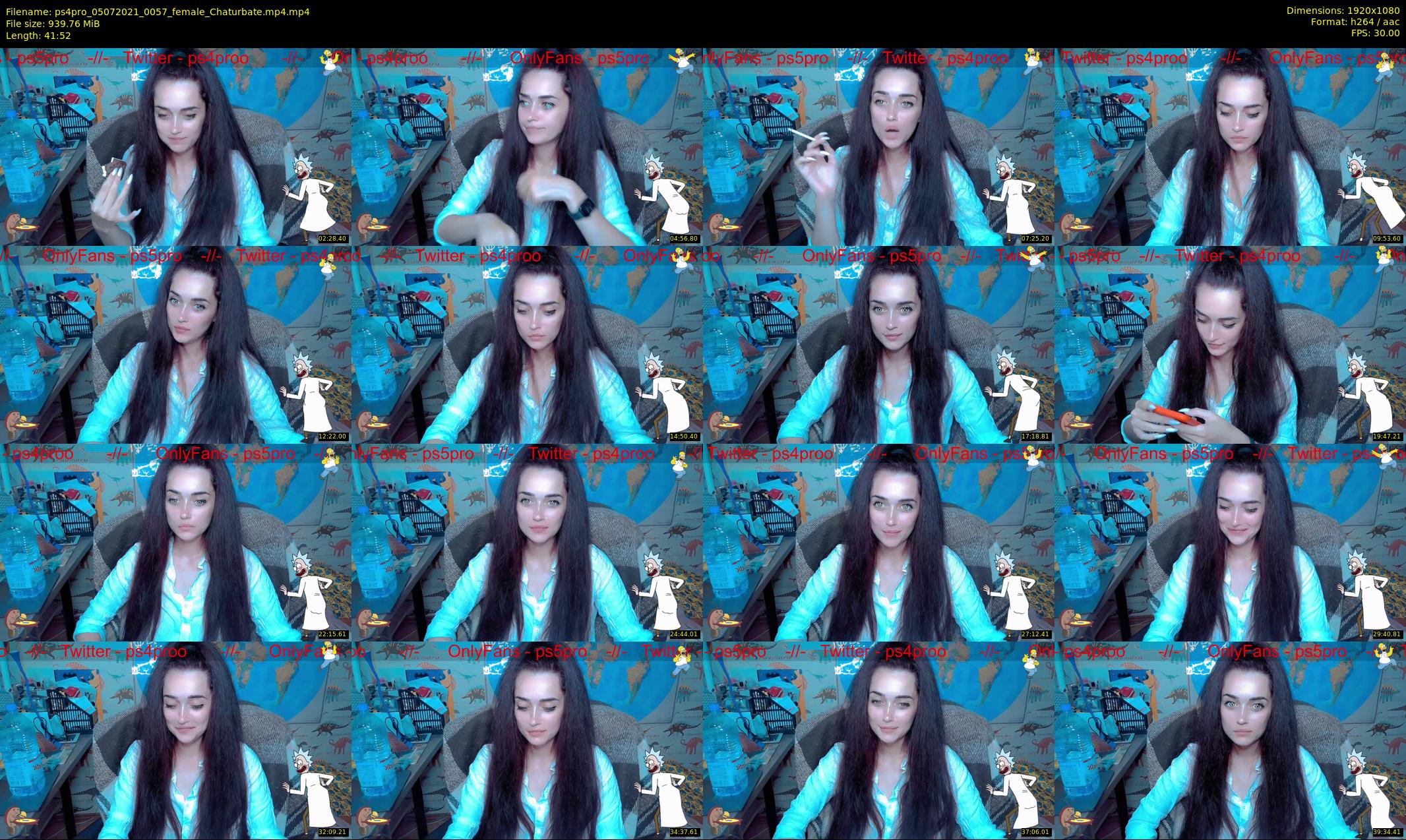 ps4pro — 42 minute Chaturbate female cam show recording, 1080p, Jul 5, 2021