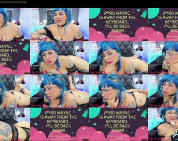 pyrowayne — 77 minute Chaturbate female cam show recording, 1080p, Jul 4, 2021