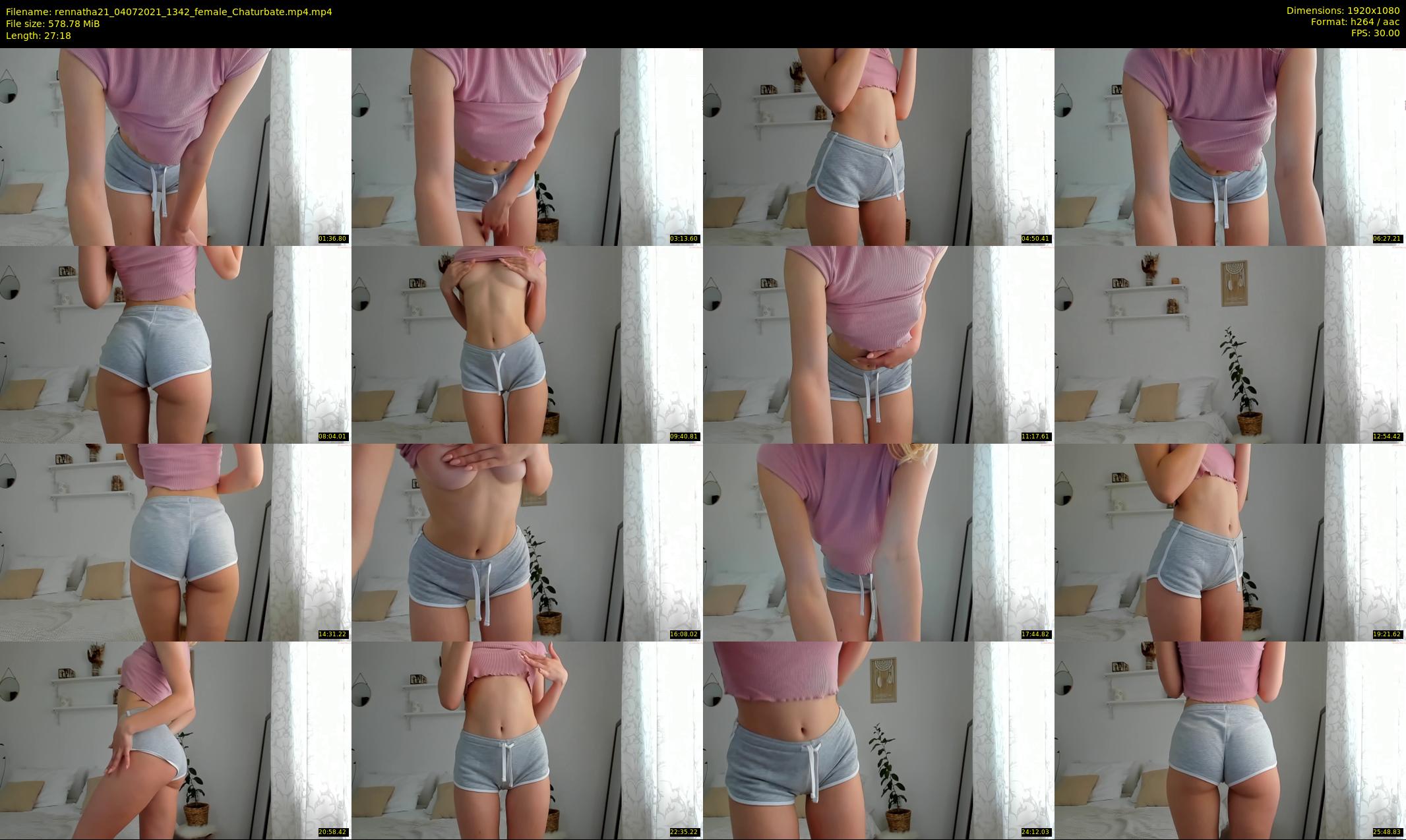 rennatha21 — 28 minute Chaturbate female cam show recording, 1080p, Jul 4, 2021