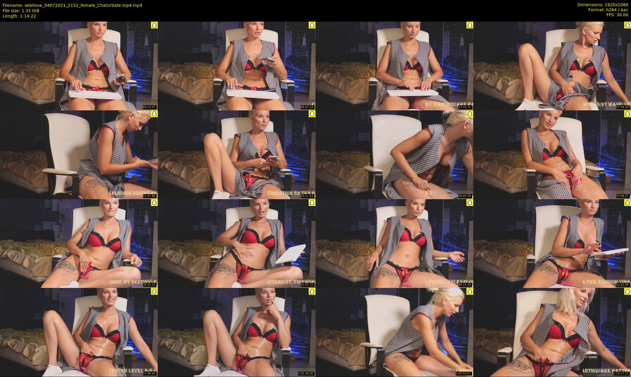 sebilone — 75 minute Chaturbate couple cam show recording, 1080p, Jul 4, 2021