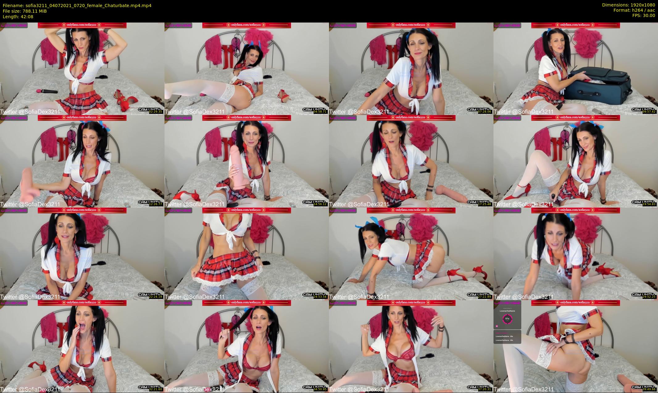 sofia3211 — 43 minute Chaturbate couple cam show recording, 1080p, Jul 4, 2021