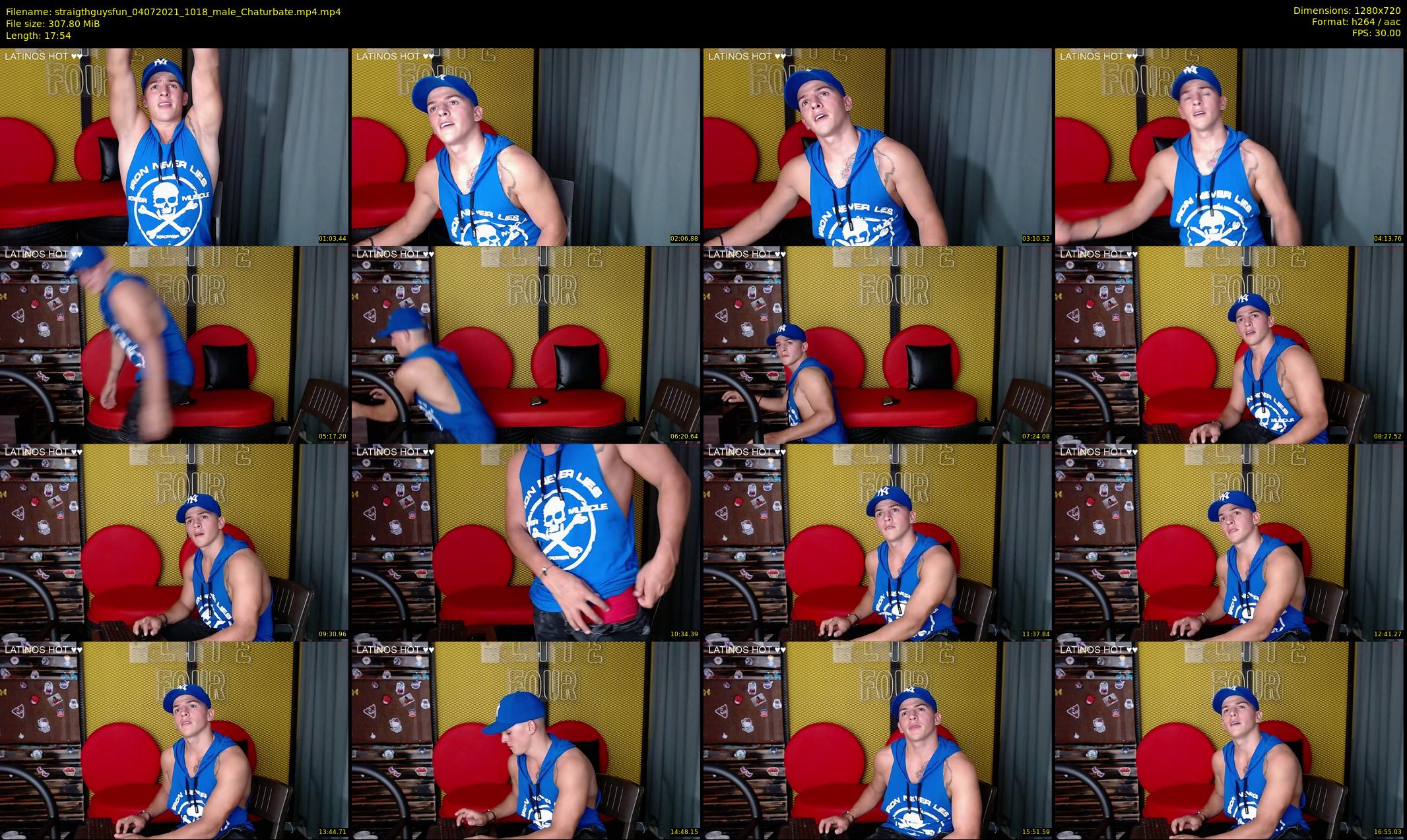 straigthguysfun — 18 minute Chaturbate male cam show recording, 720p, Jul 4, 2021