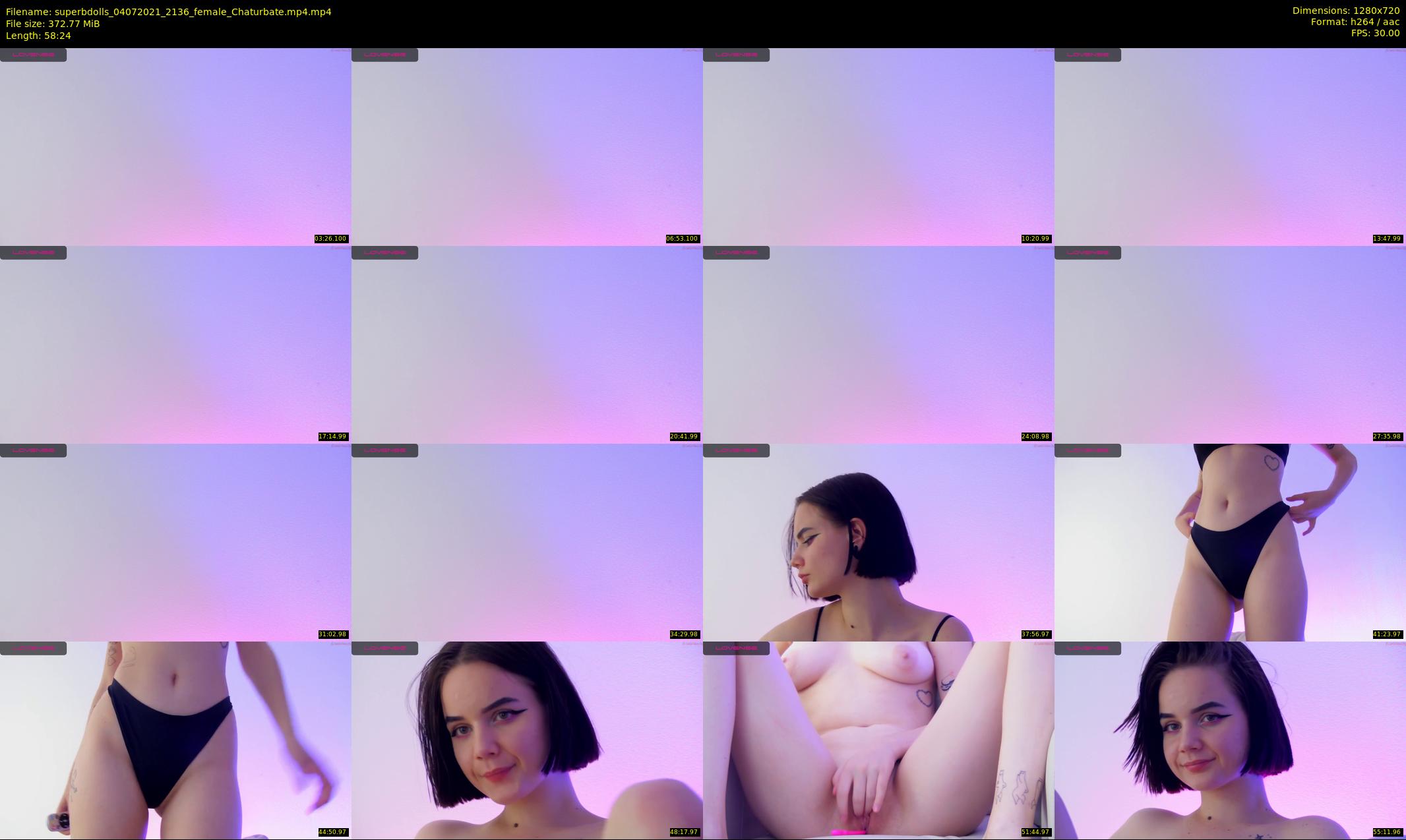 superbdolls — 59 minute Chaturbate couple cam show recording, 720p, Jul 4, 2021